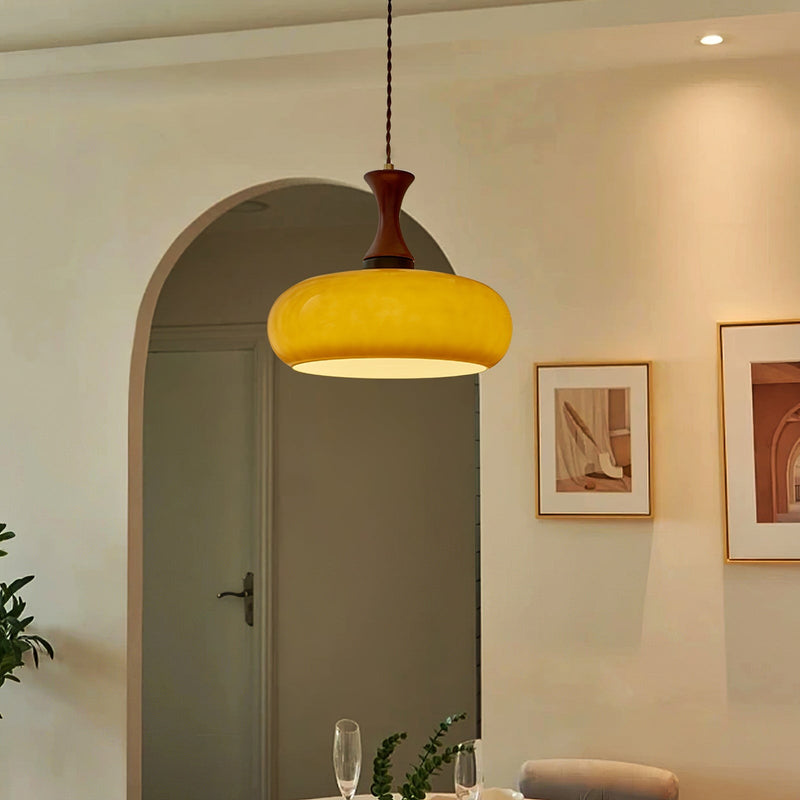 Arisha Vintage LED Vidrio Lámpara Colgante Salón