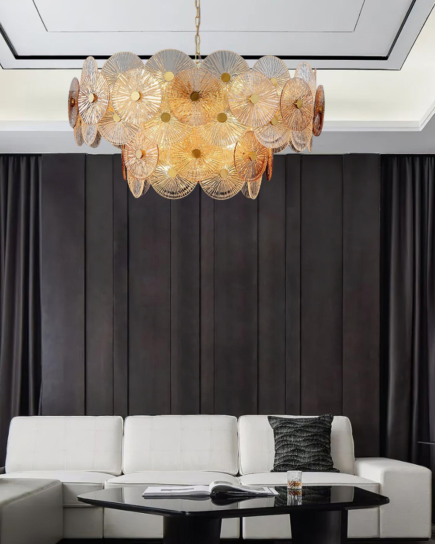 Aurelia Glass Chandelier - Letslighting