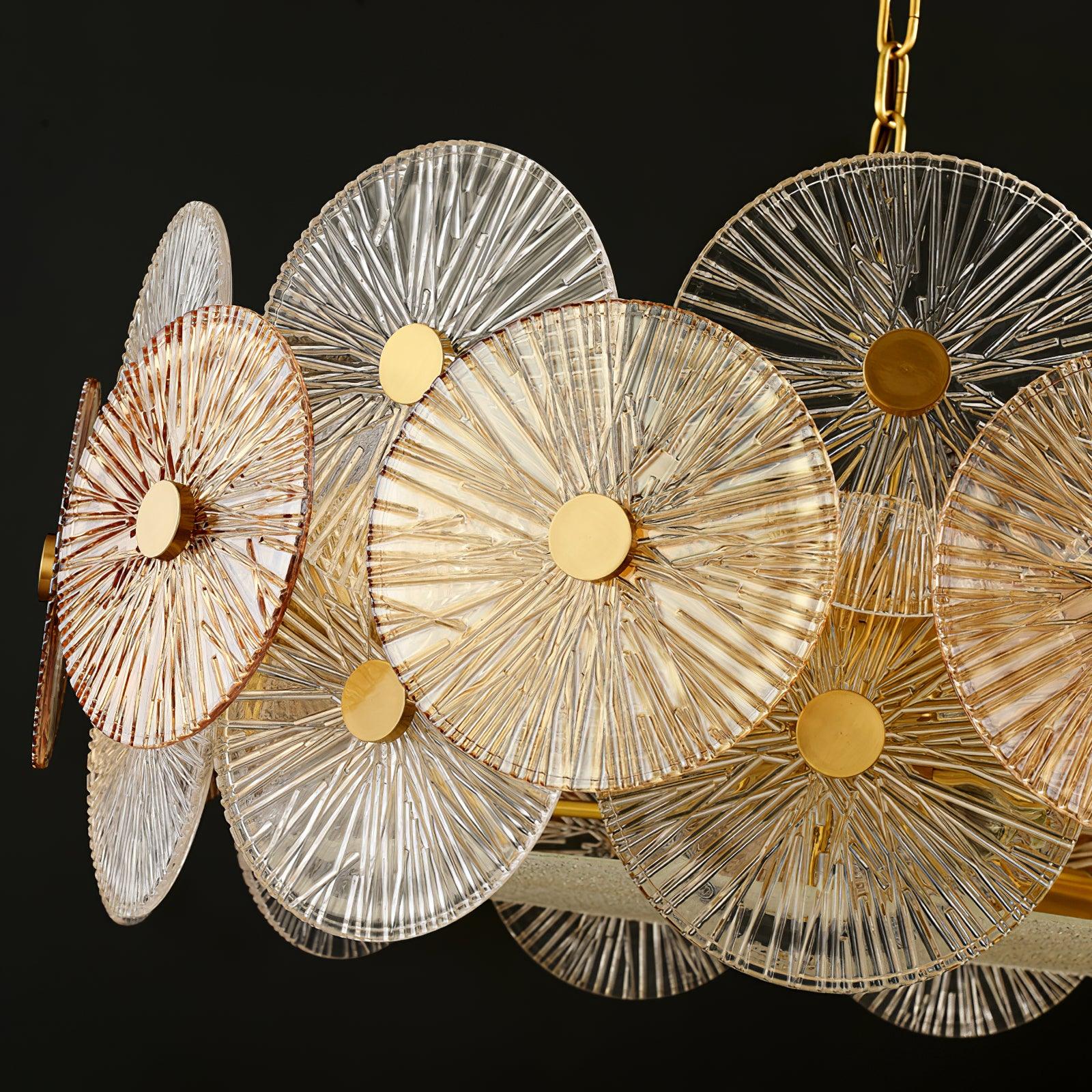 Aurelia Glass Chandelier - Letslighting