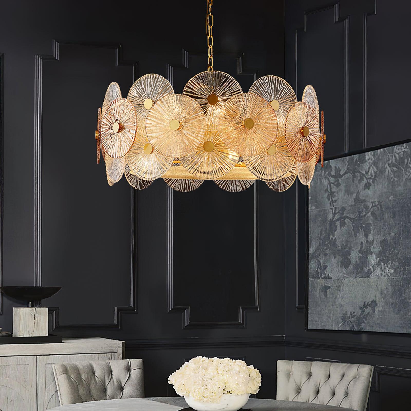 Aurelia Glass Chandelier - Letslighting