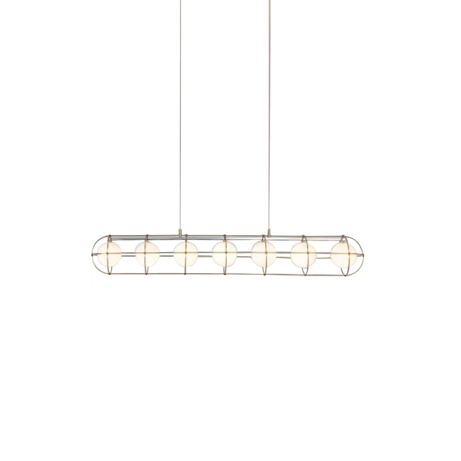 Mia Modern Glass Chandelier - Letslighting