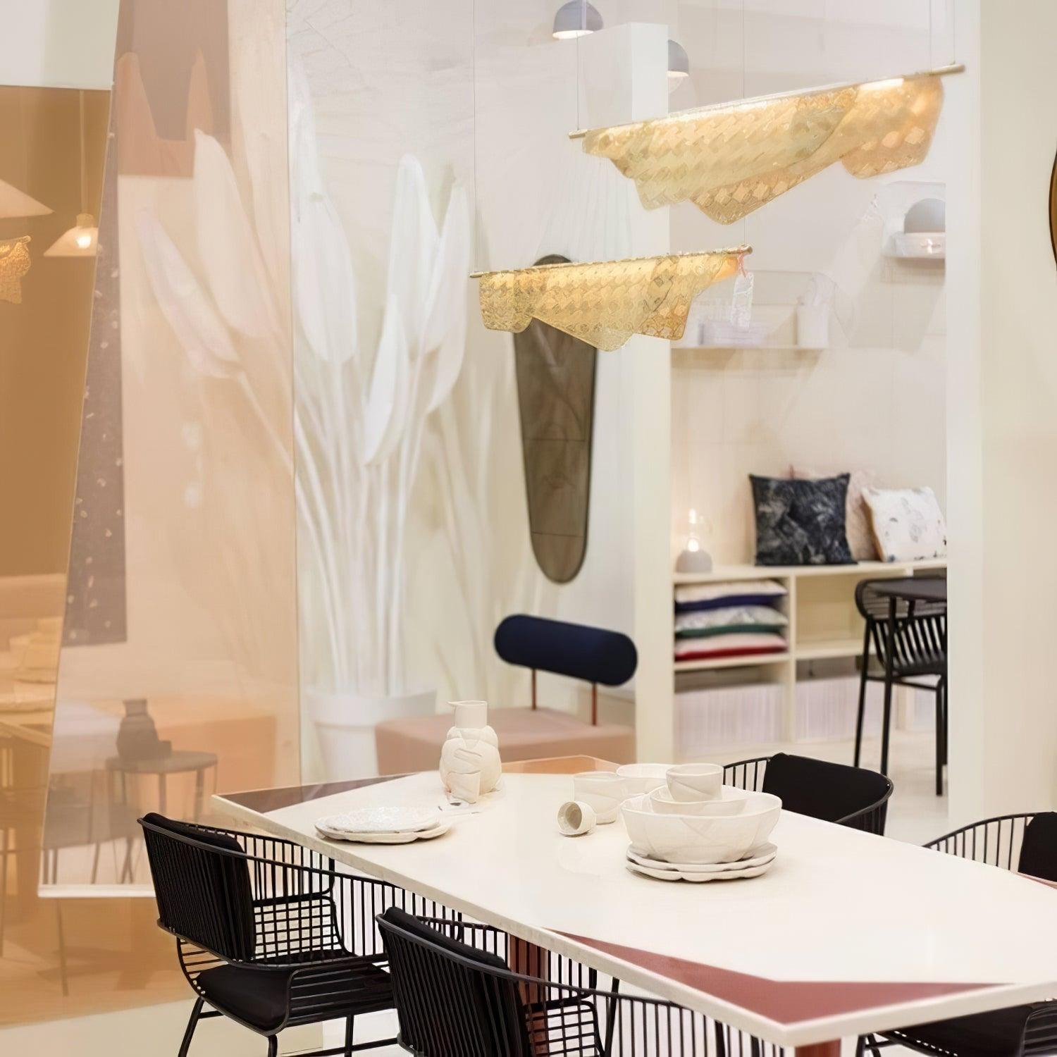 Aella Postmodern Luxury Art Metal Pendant Light - Letslighting