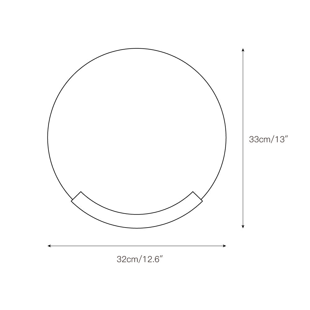 Avsolisra Modern Minimalist Round Alabaster Wall Lamp - Lamp Copper