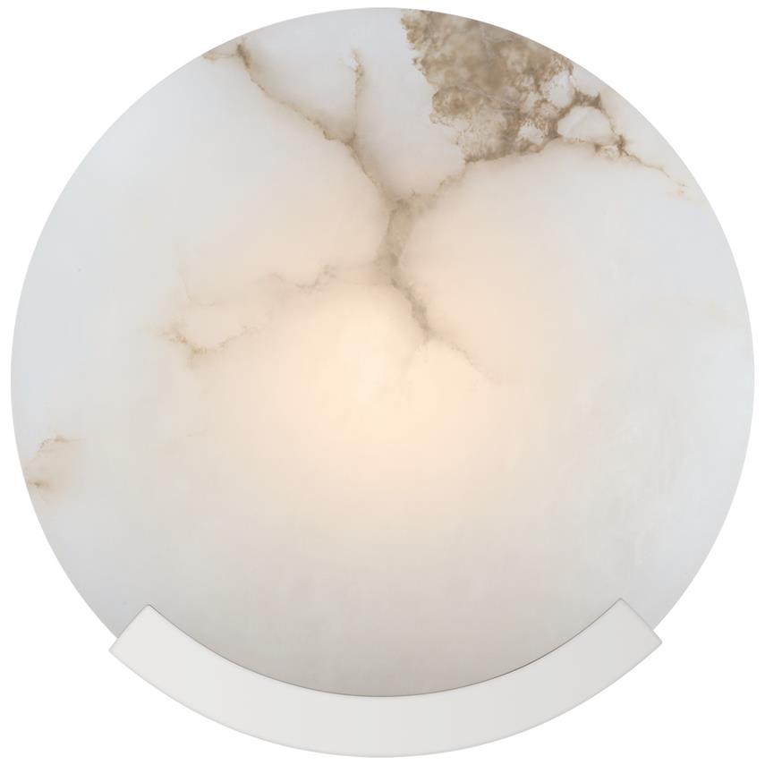 Avsolisra Modern Minimalist Round Alabaster Wall Lamp - Lamp Copper