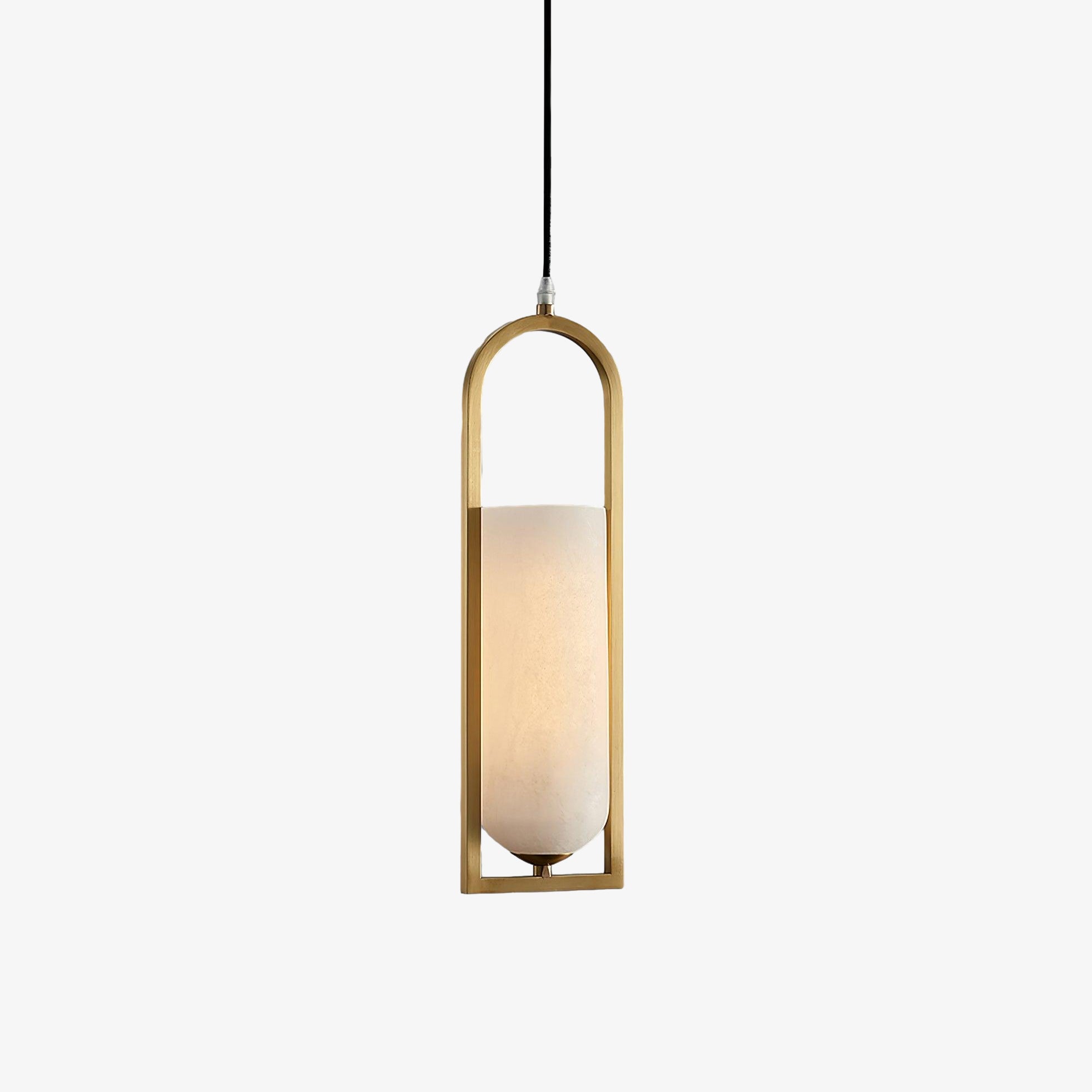 Aethyn Arch Alabaster Pendant Light - Letslighting