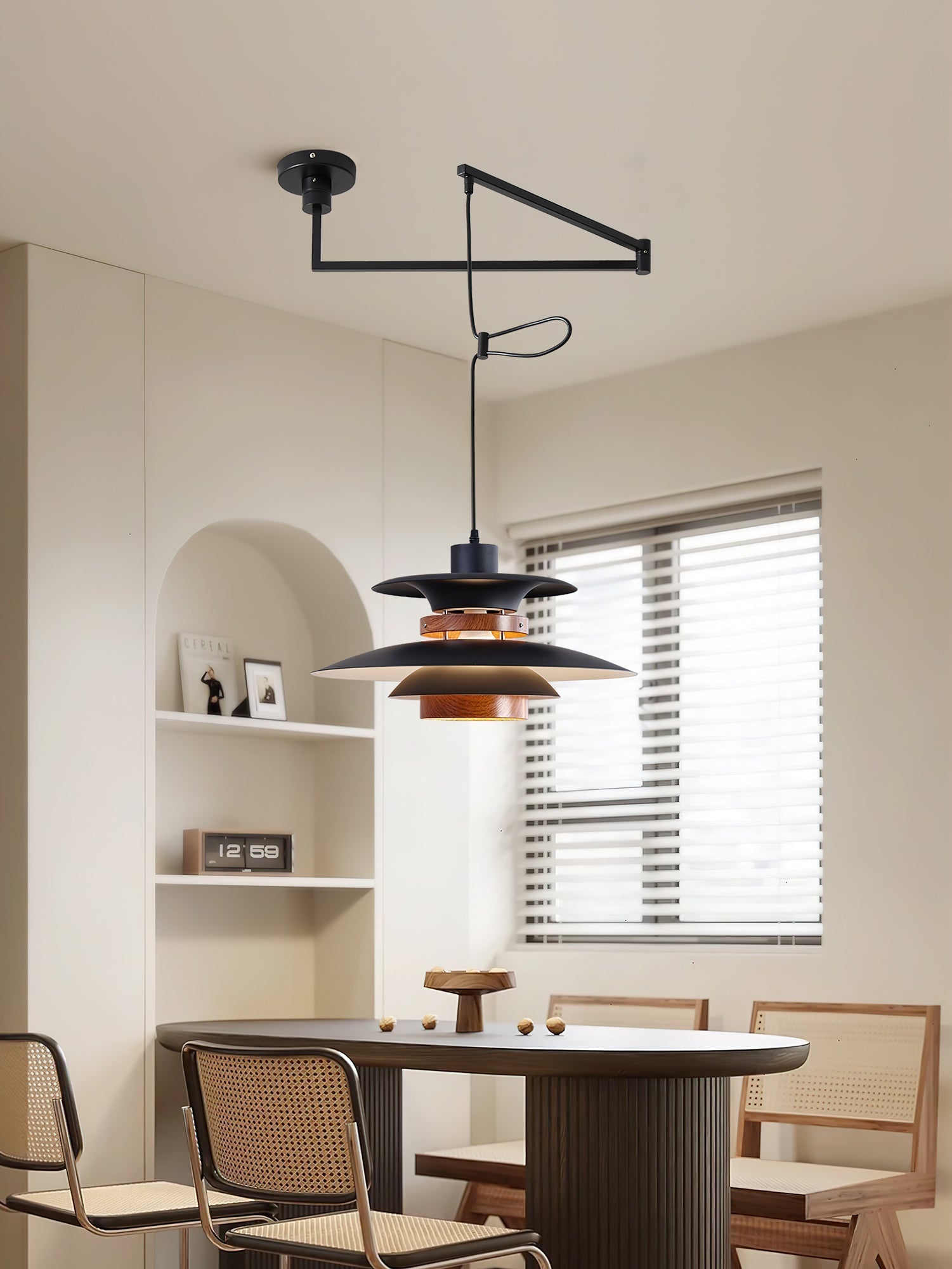 Mercero Swing Arm Pendant Lamp - Letslighting