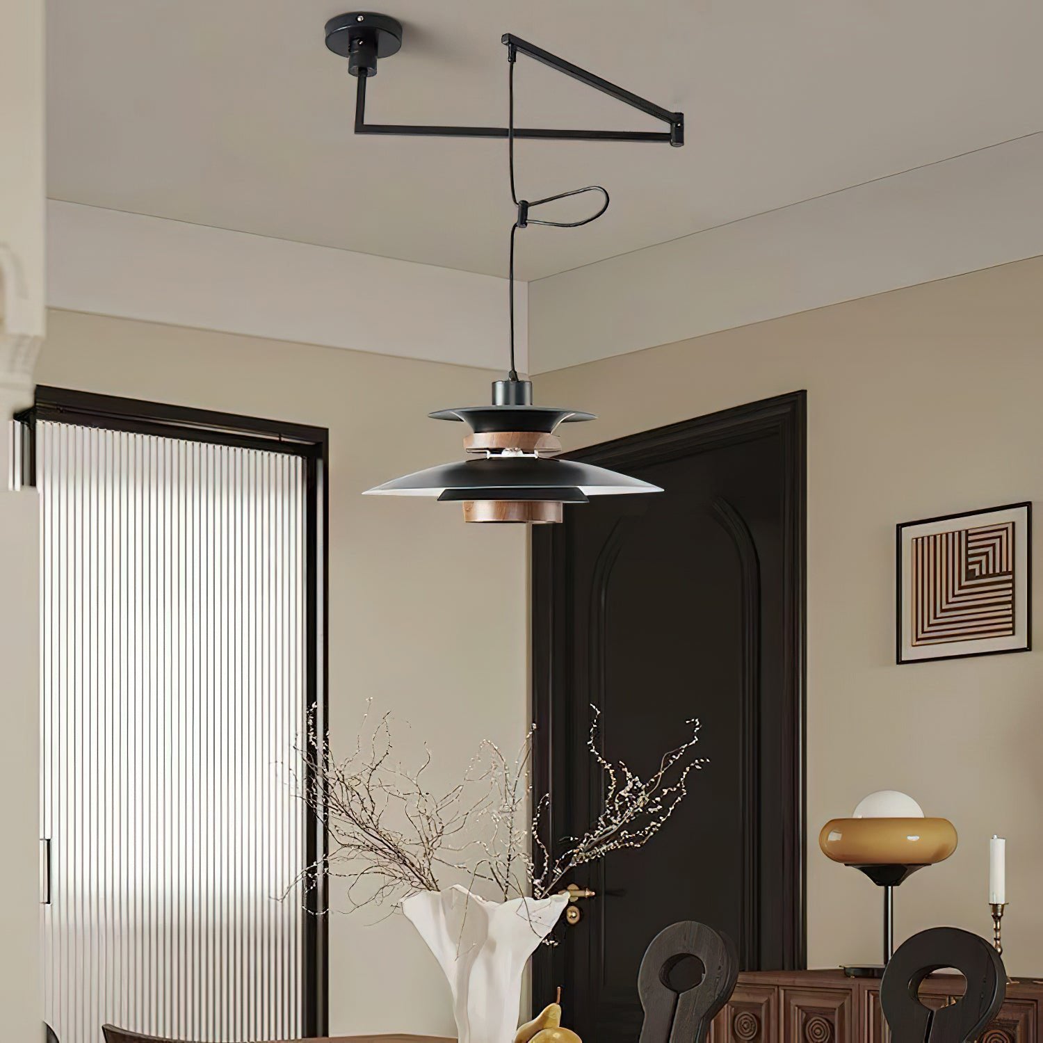 Mercero Swing Arm Pendant Lamp - Letslighting