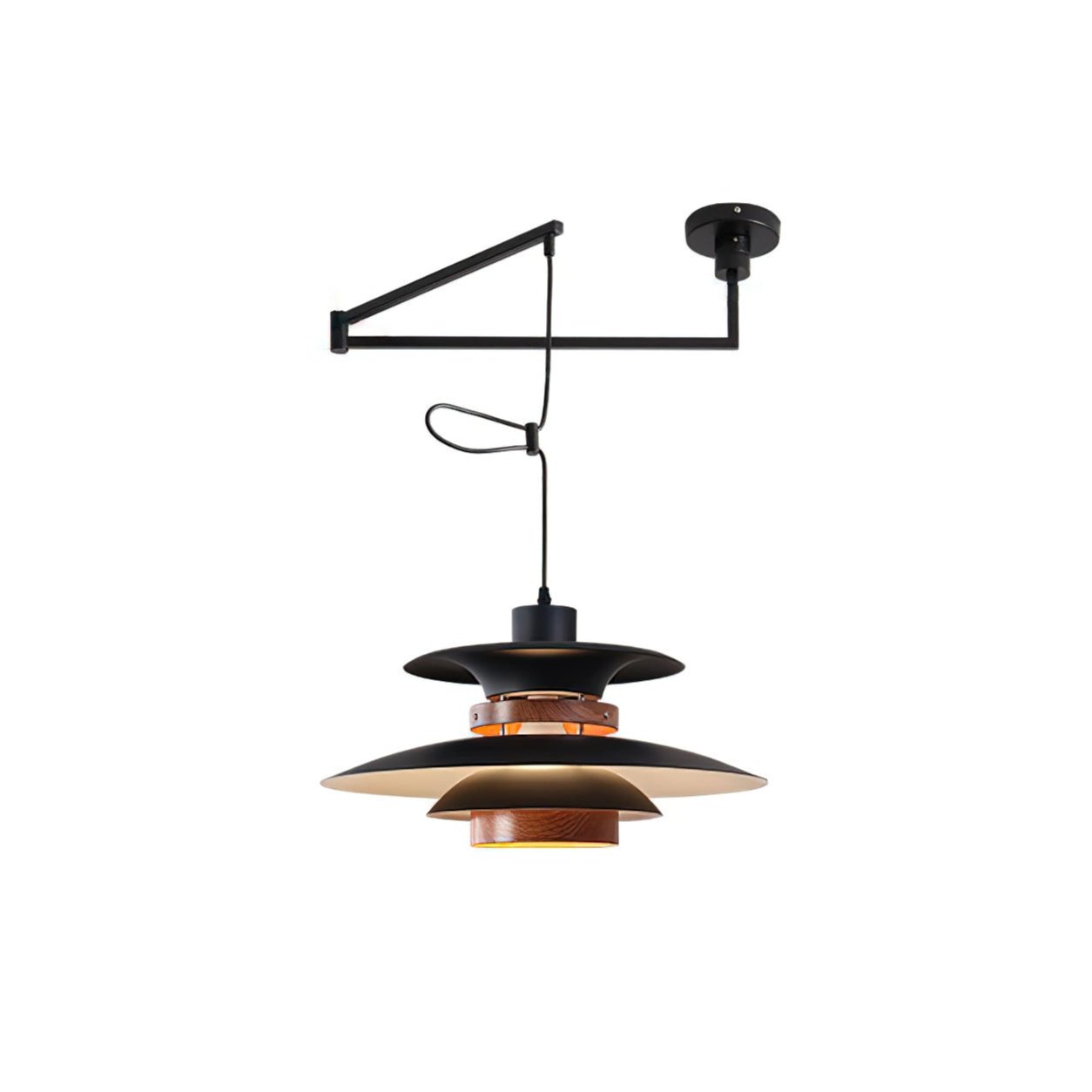 Mercero Swing Arm Pendant Lamp - Letslighting