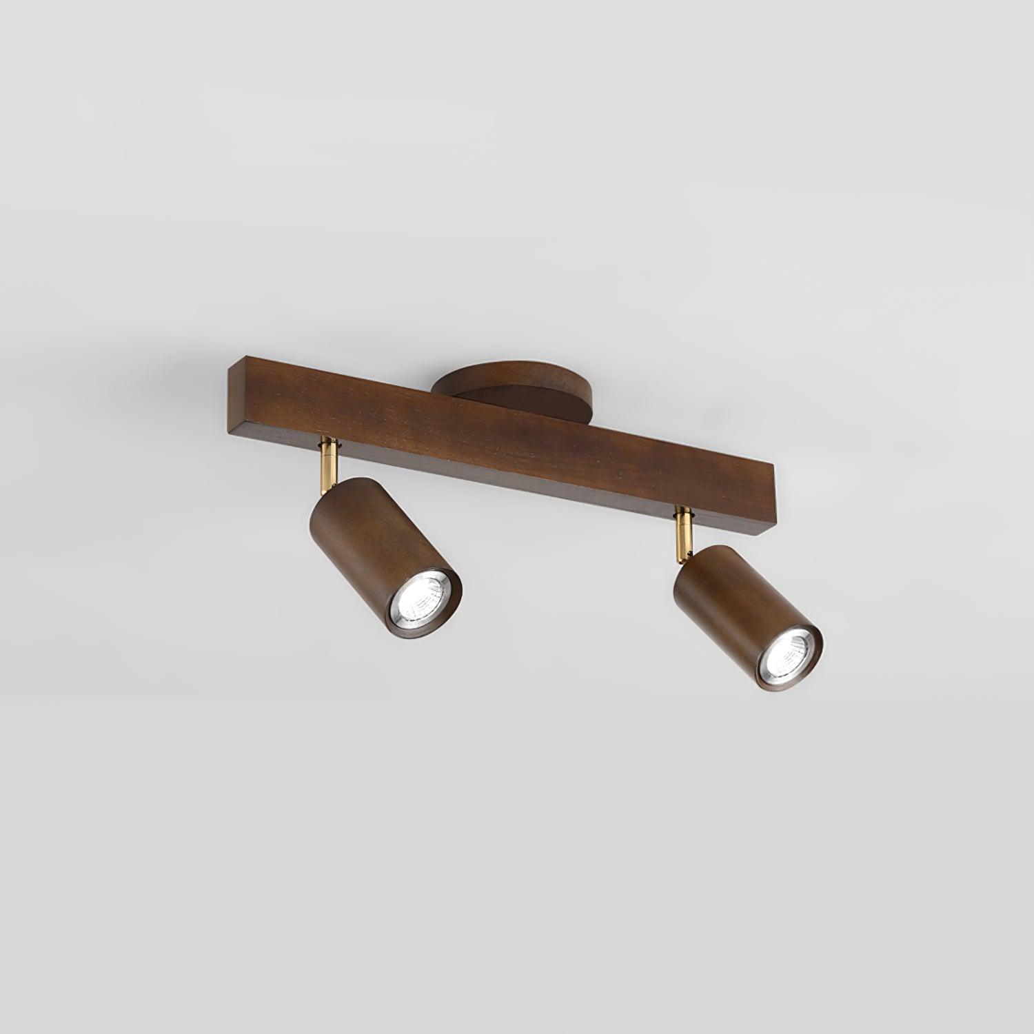 Aim Foco de Iluminación de Riel de Madera Clásica