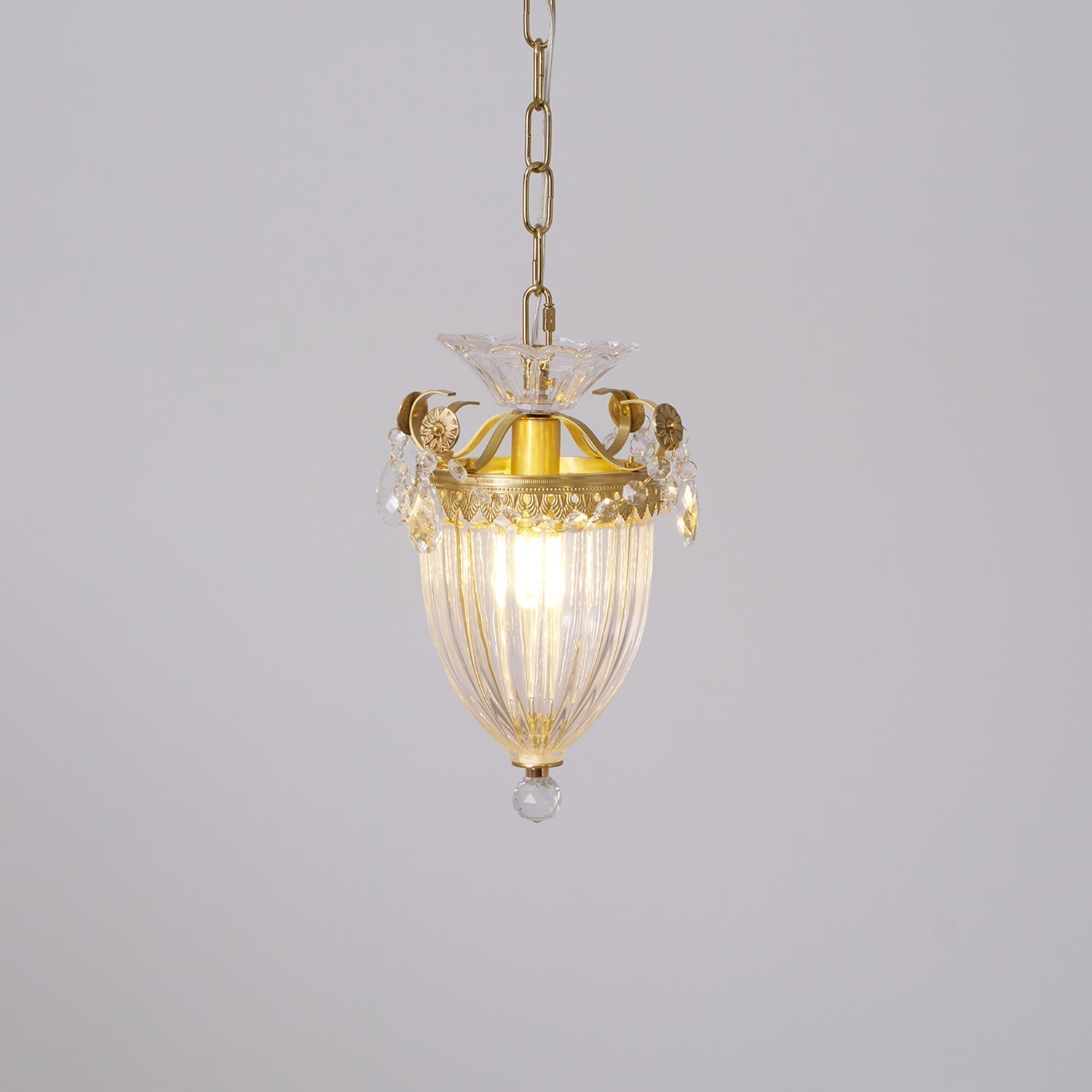 Pendant Lamp Vintage Glamour Crystal Drops - Letslighting