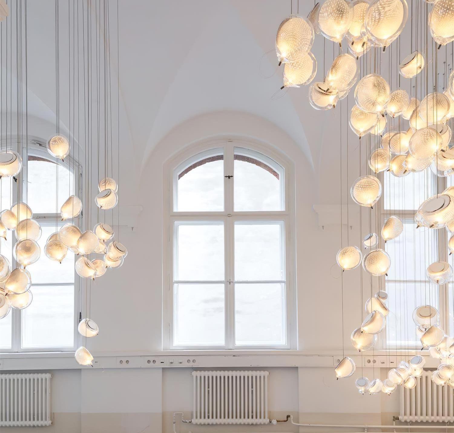 Mesh Glass Pendant Light - Letslighting