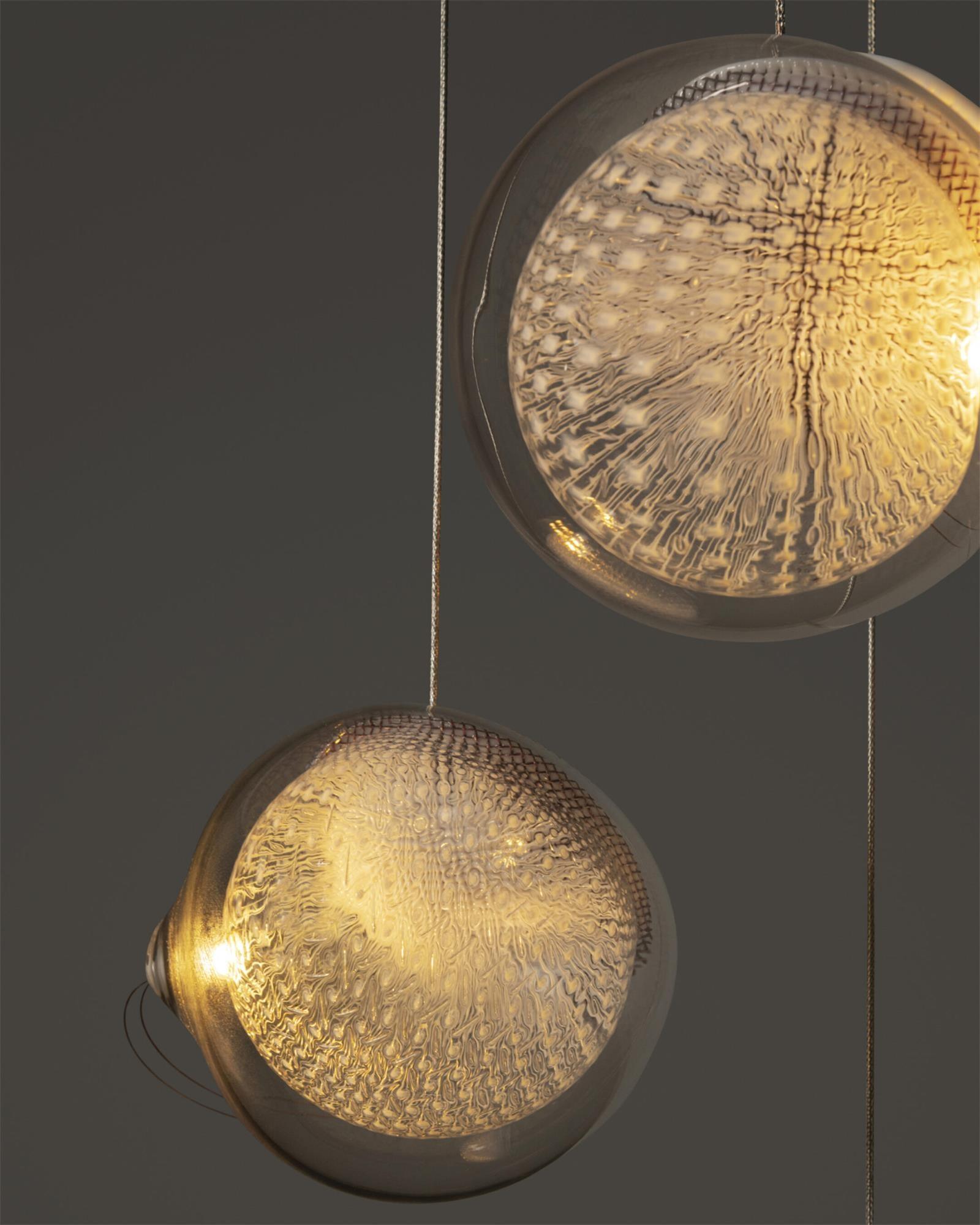 Mesh Glass Pendant Light - Letslighting