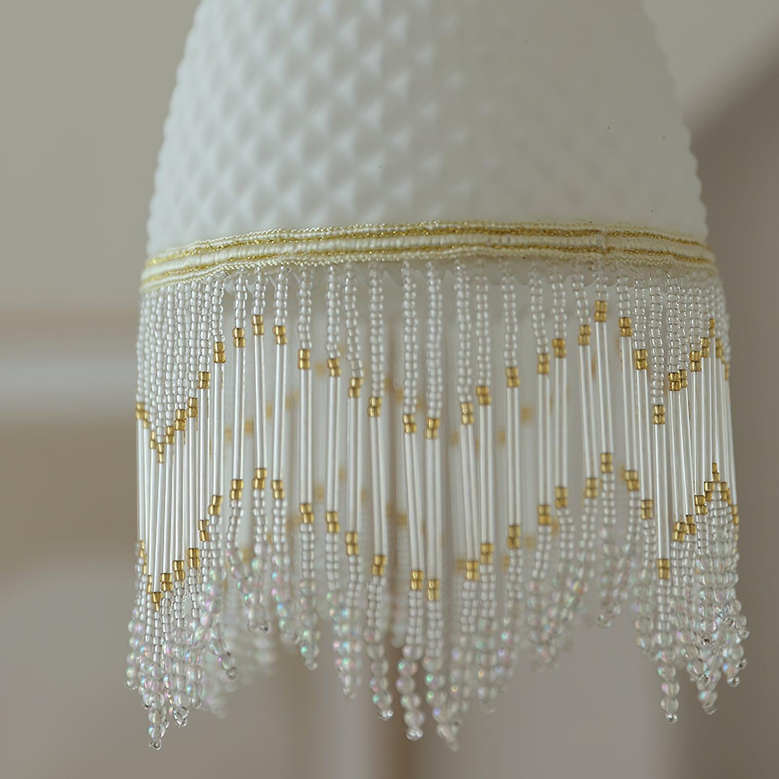 Mesh Tassel Glass Pendant Light - Letslighting