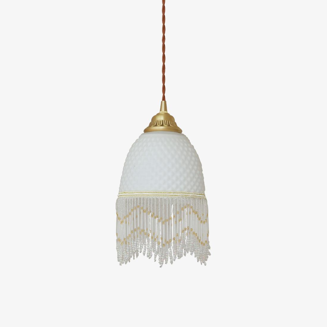 Mesh Tassel Glass Pendant Light - Letslighting
