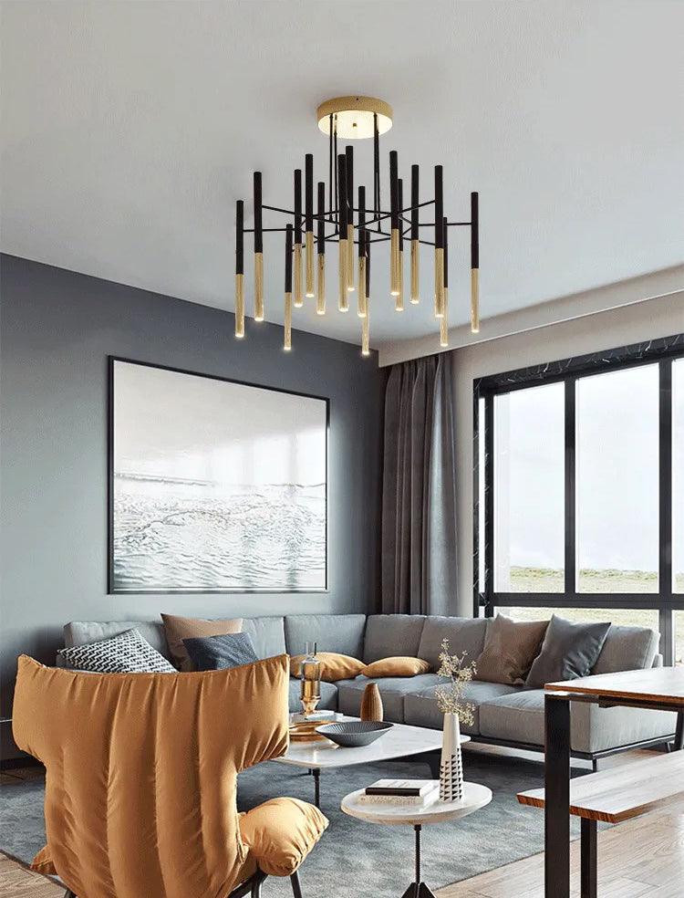 Tubular Chandelier - Letslighting