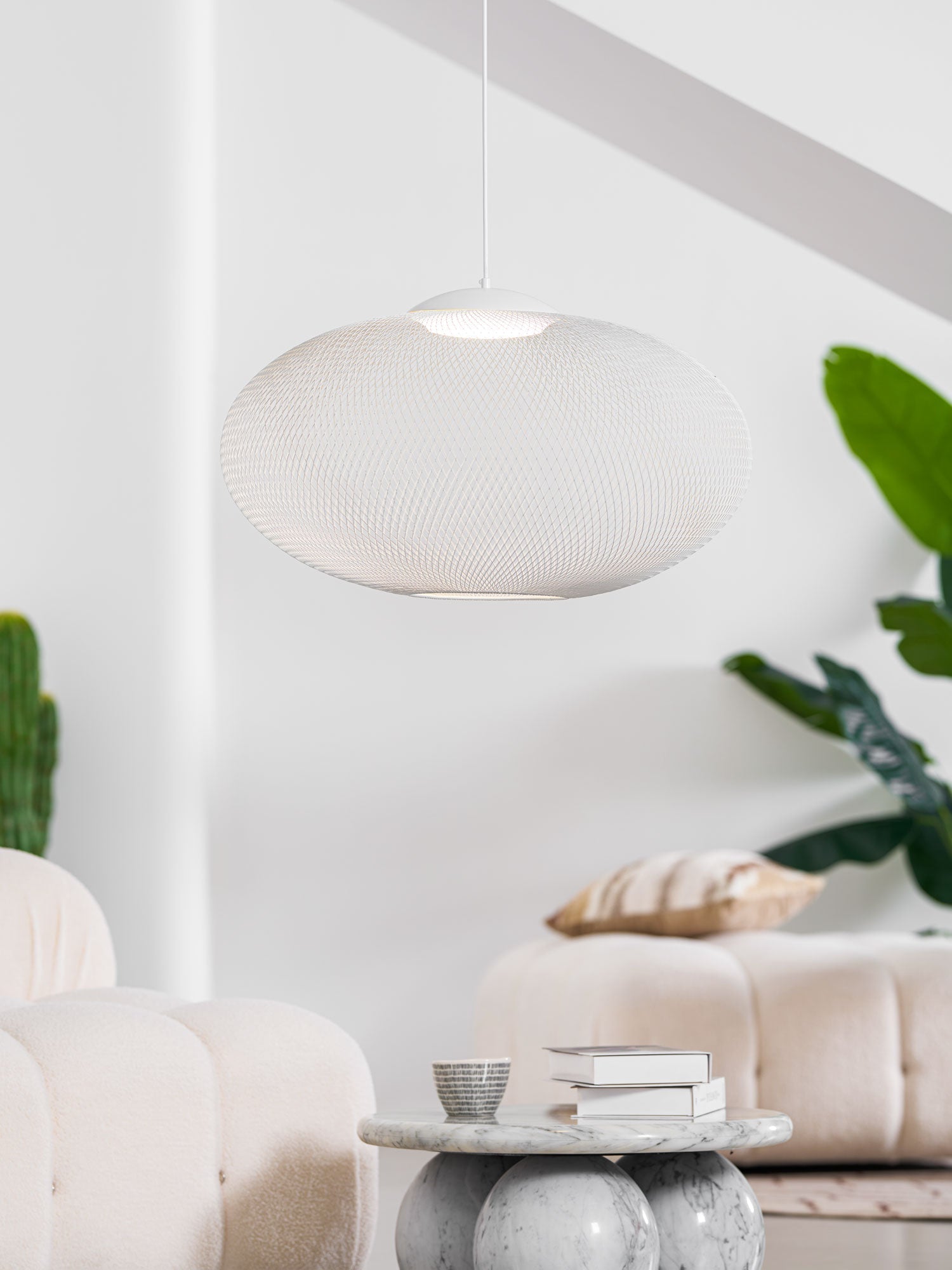 Metallic Meshwork Pendant Lamp - Letslighting