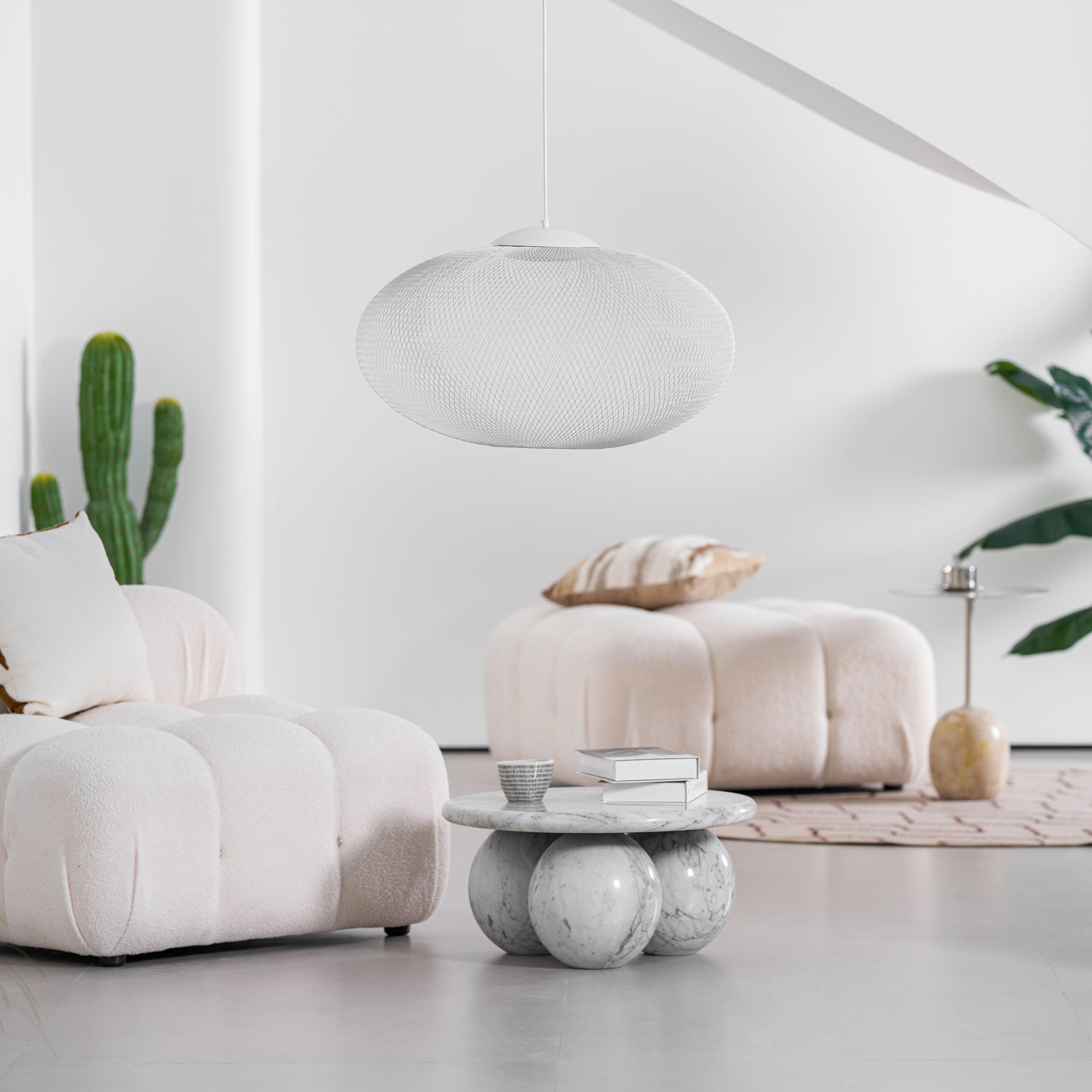 Metallic Meshwork Pendant Lamp - Letslighting