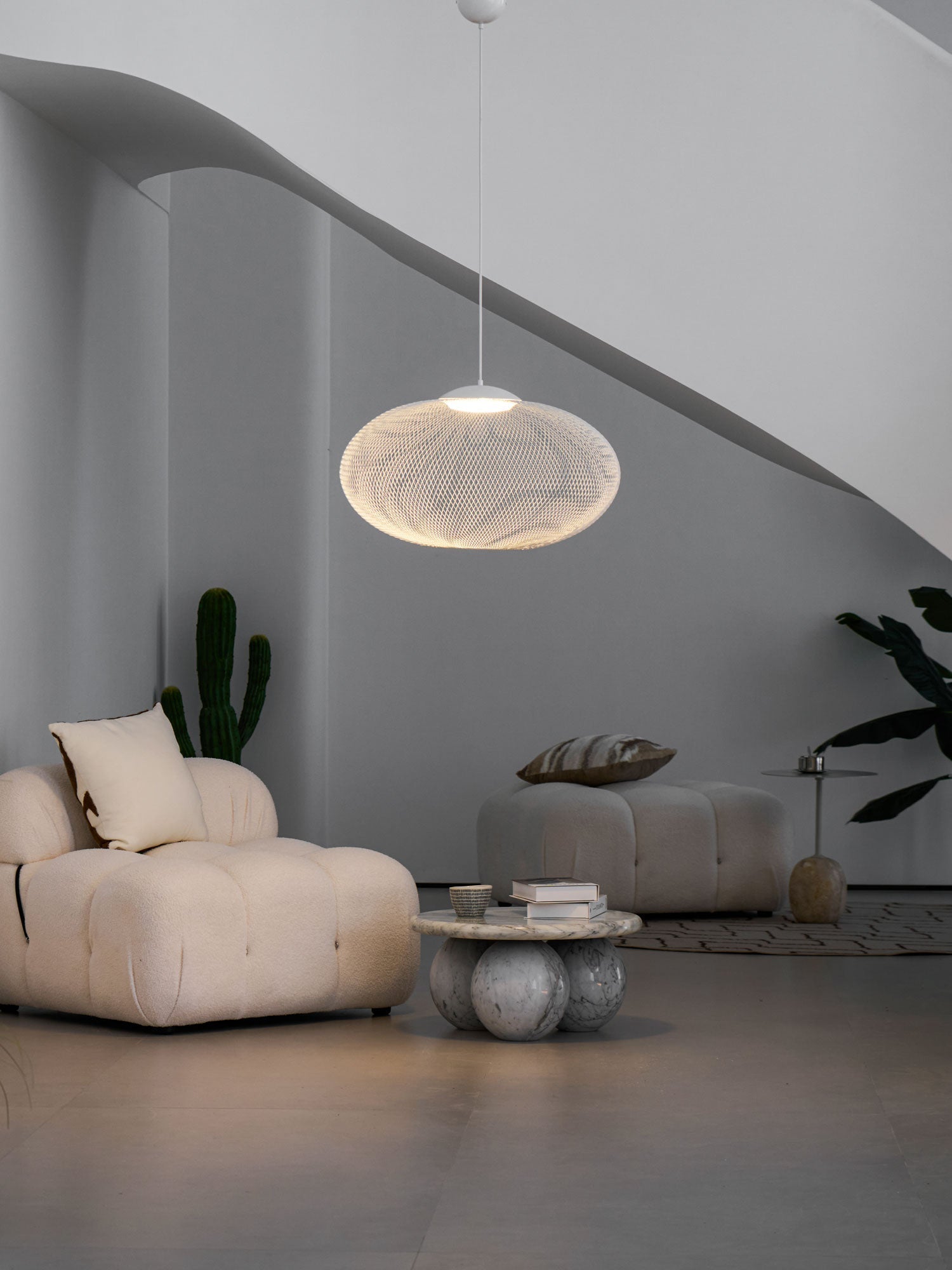Metallic Meshwork Pendant Lamp - Letslighting