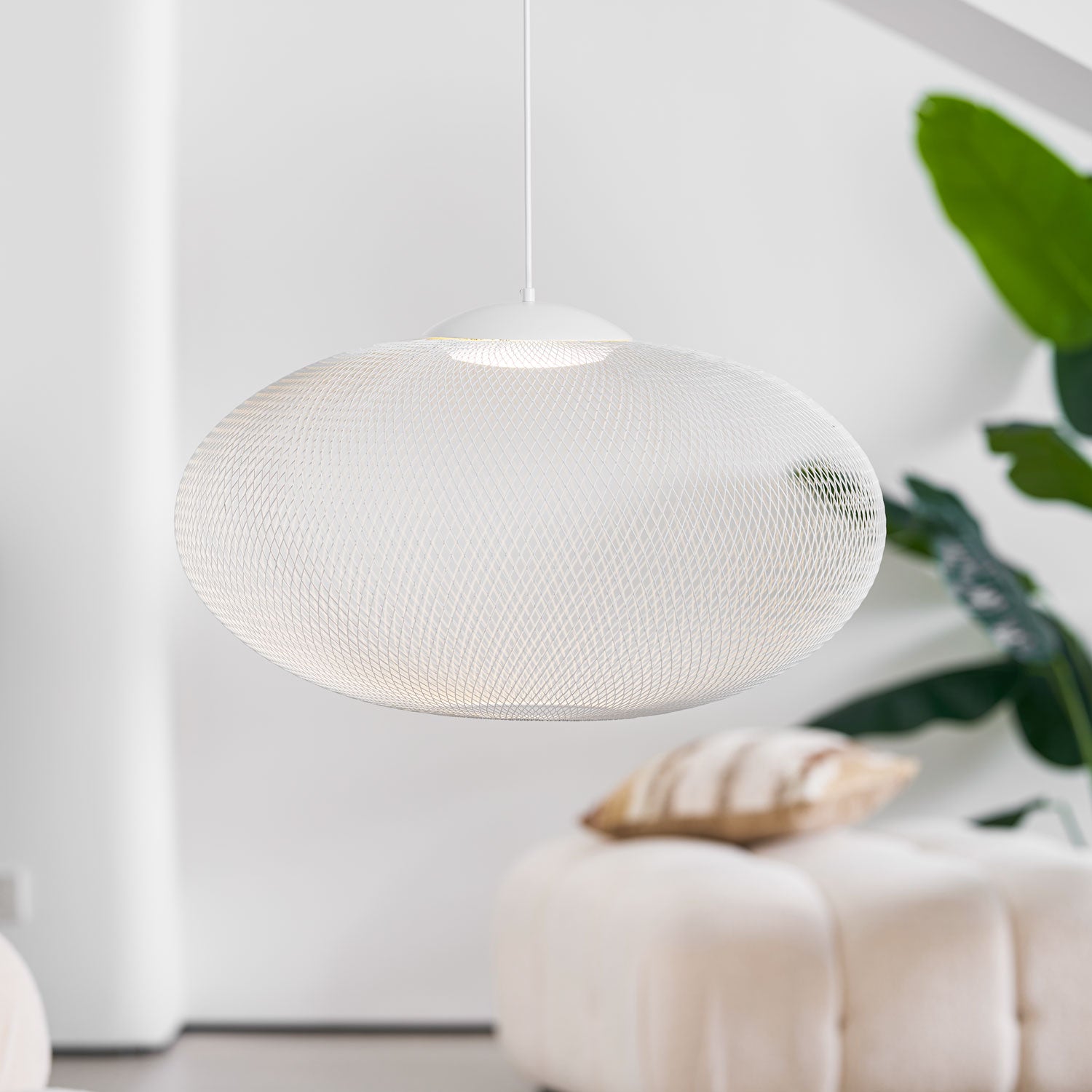 Metallic Meshwork Pendant Lamp - Letslighting