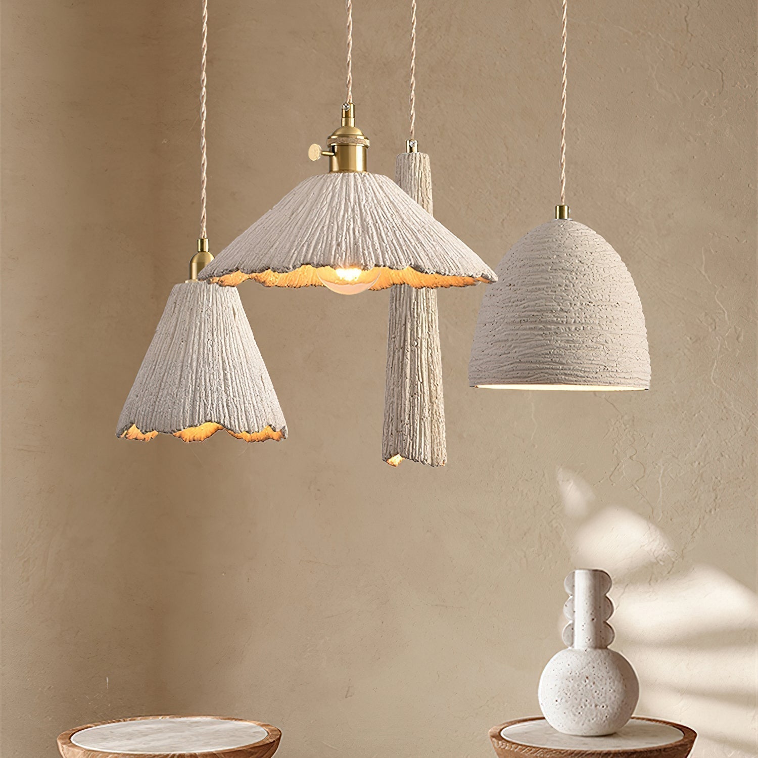 Microcement Pendant Lamp - Letslighting