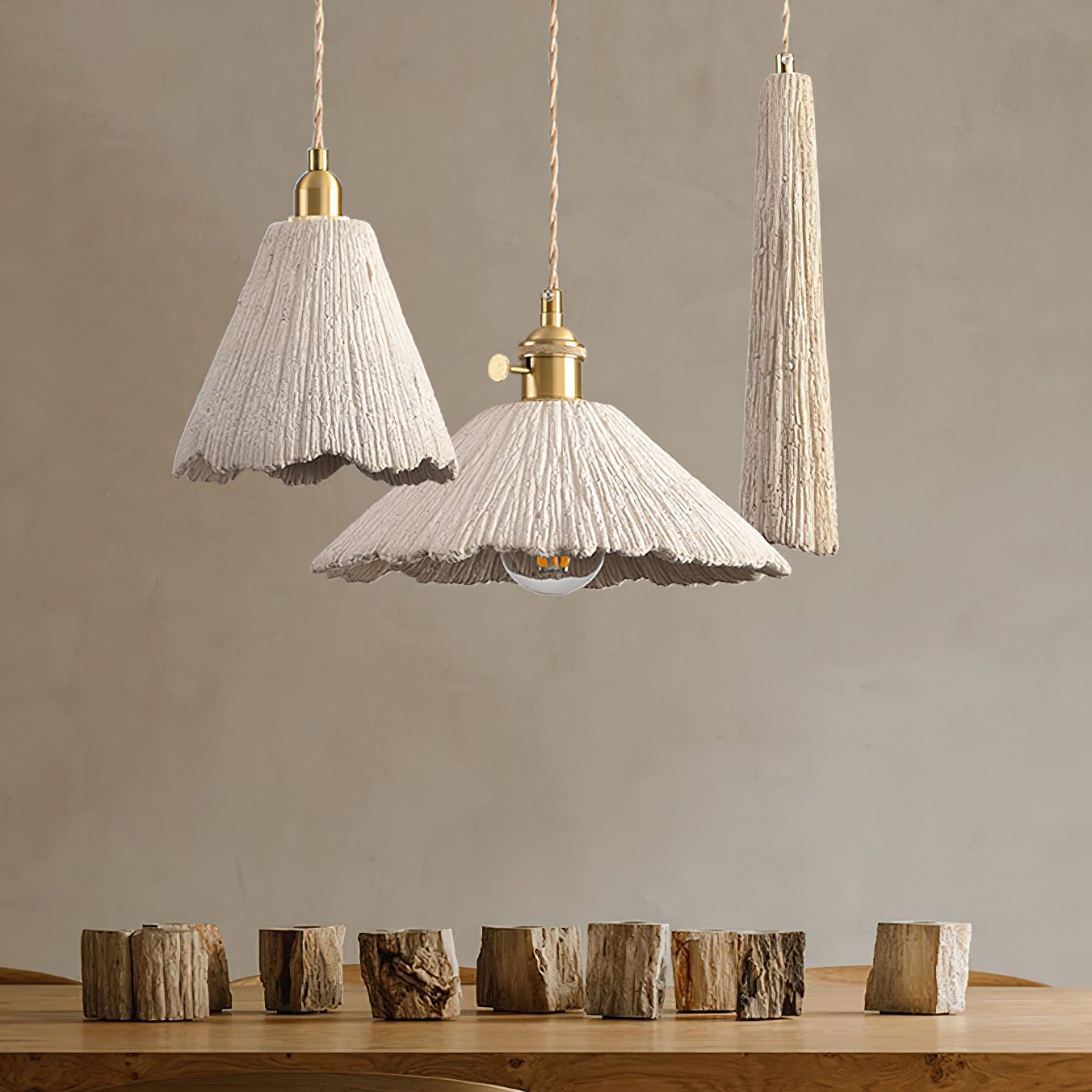 Microcement Pendant Lamp - Letslighting