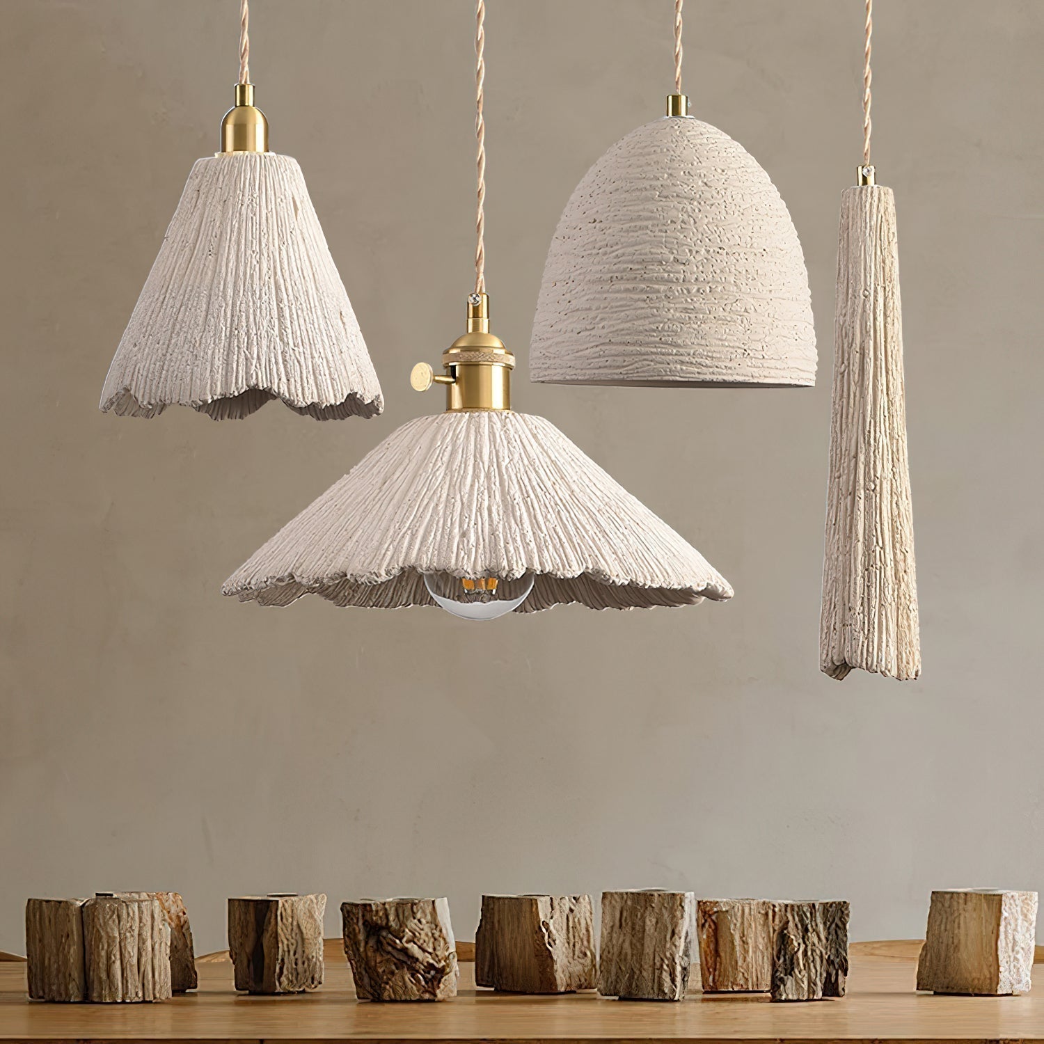 Microcement Pendant Lamp - Letslighting