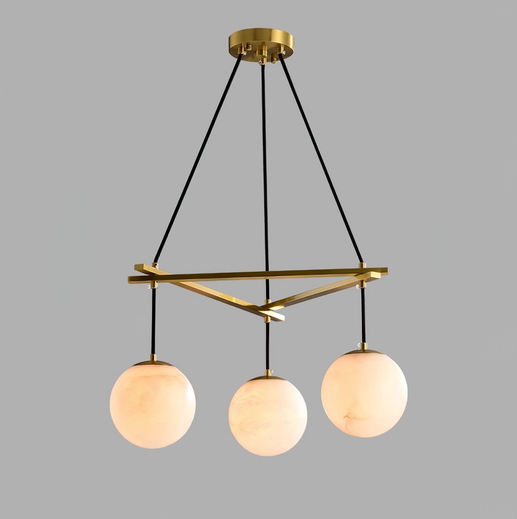 Lunara Alabaster Chandelier - Letslighting