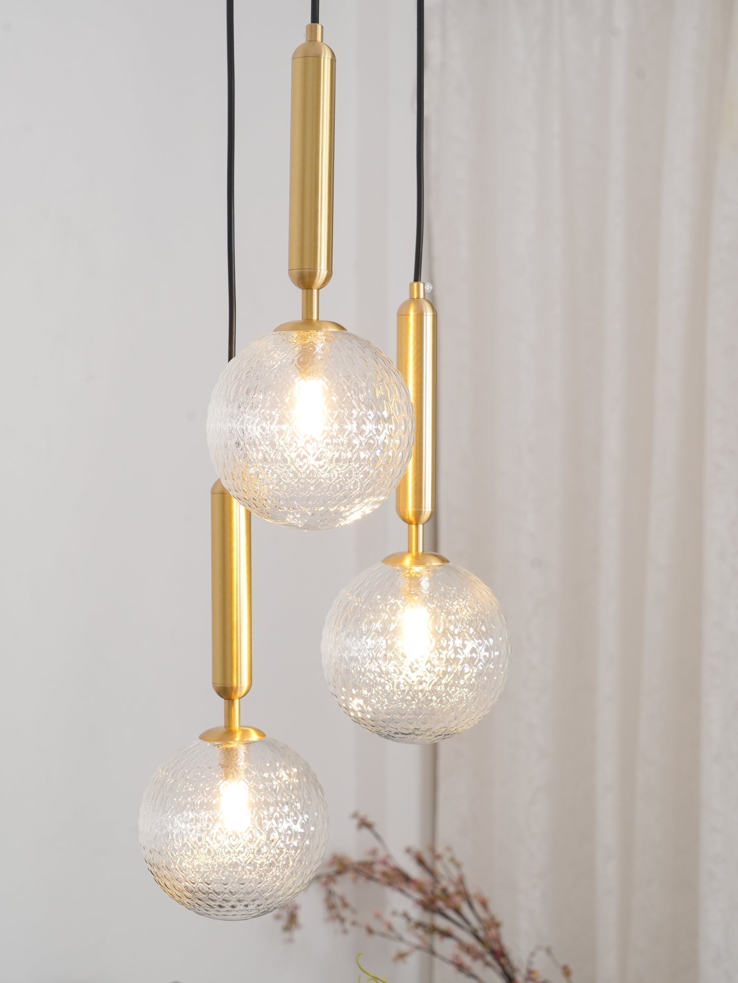 Miira Brass Pendant Light - Letslighting