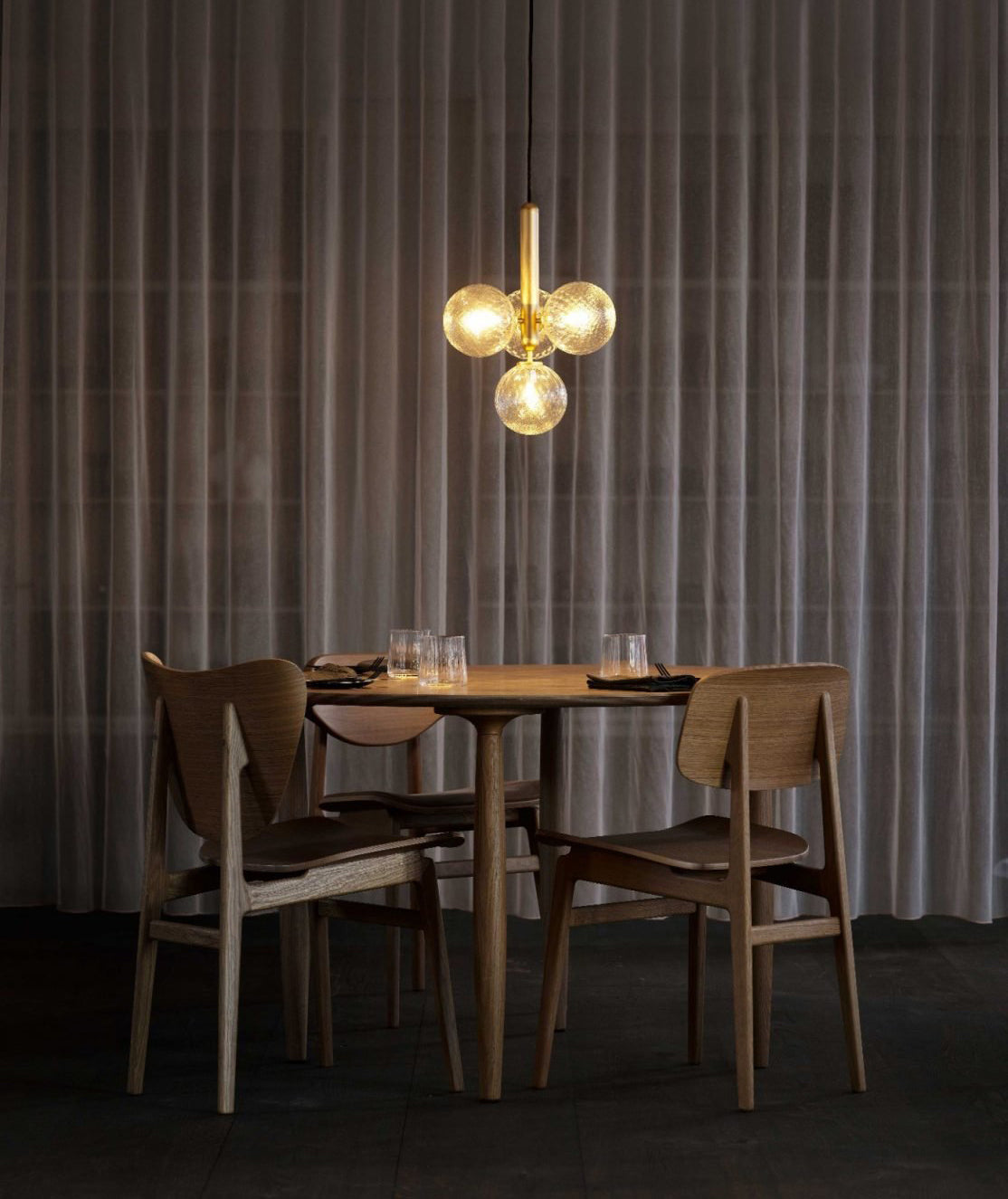 Miira Brass Pendant Light - Letslighting