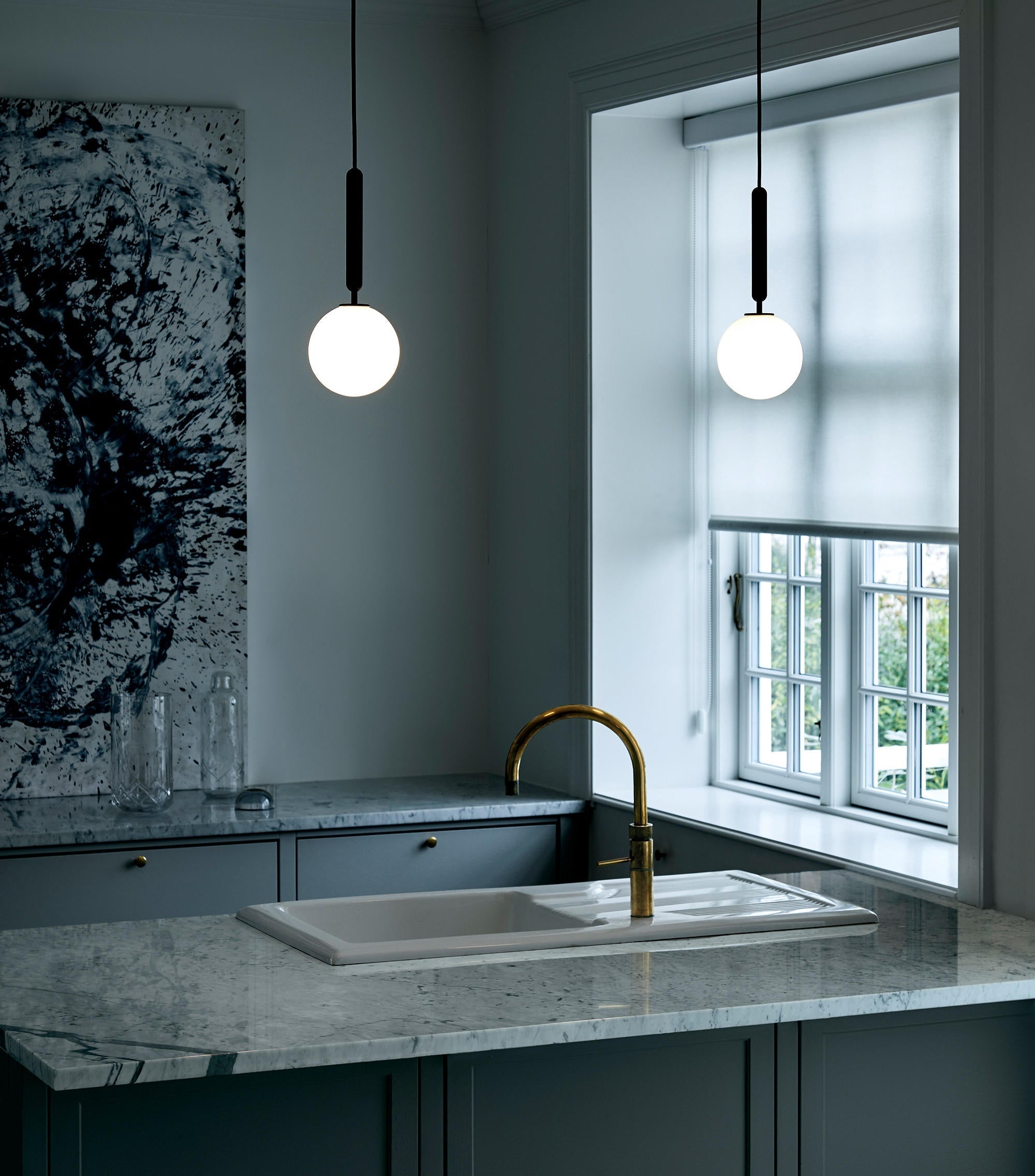 Miira Brass Pendant Light - Letslighting