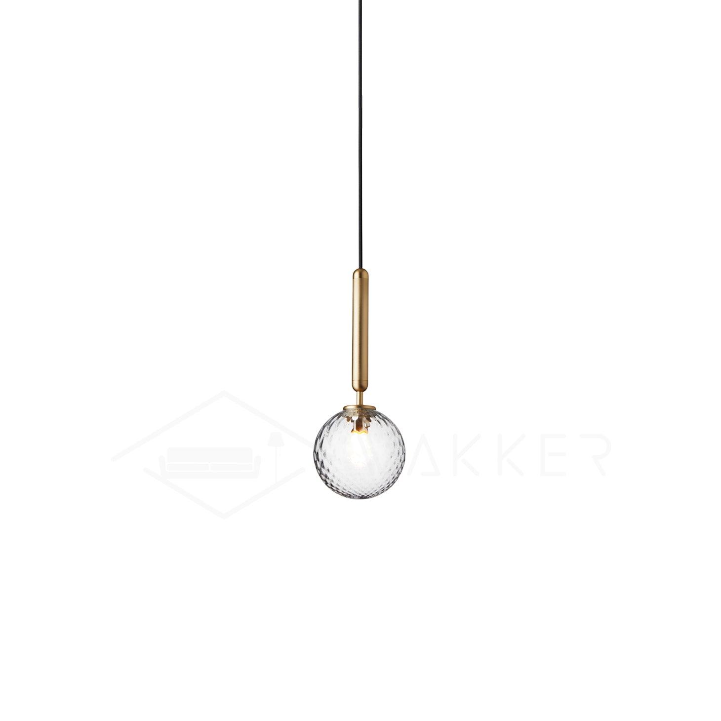 Miira Brass Pendant Light - Letslighting