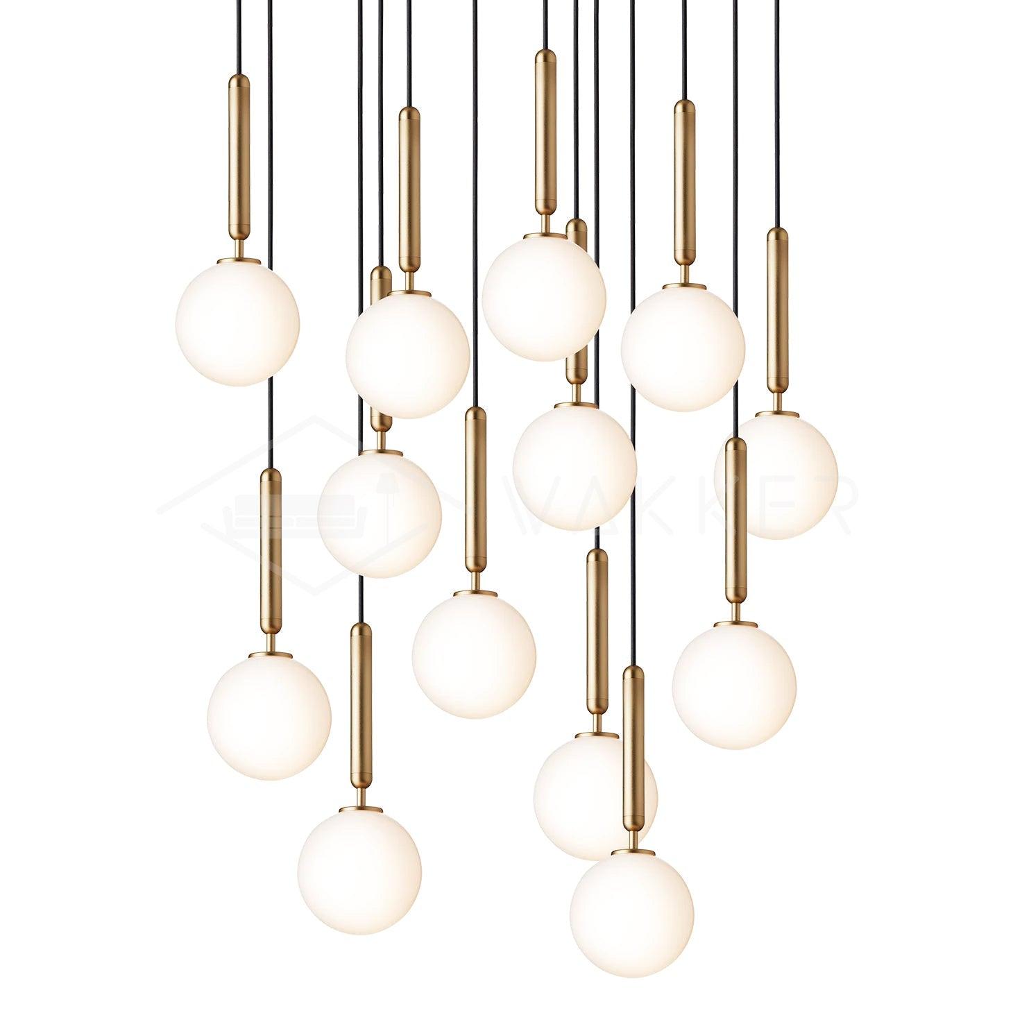 Miira Brass Pendant Light - Letslighting