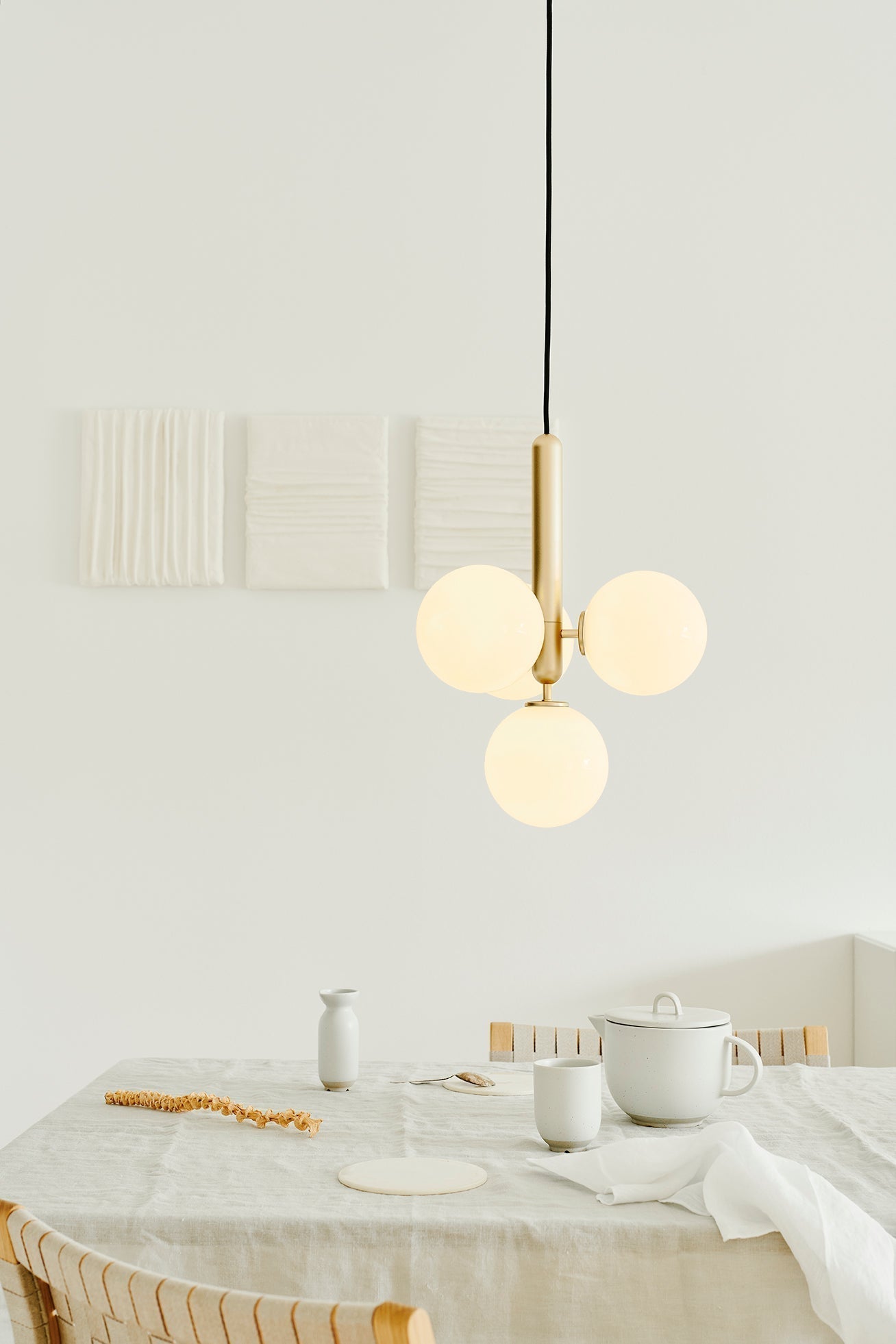Miira Brass Pendant Light - Letslighting