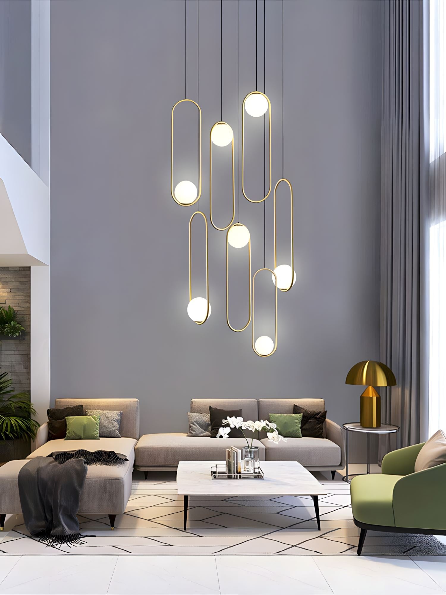 Mila Combination Chandelier - Letslighting