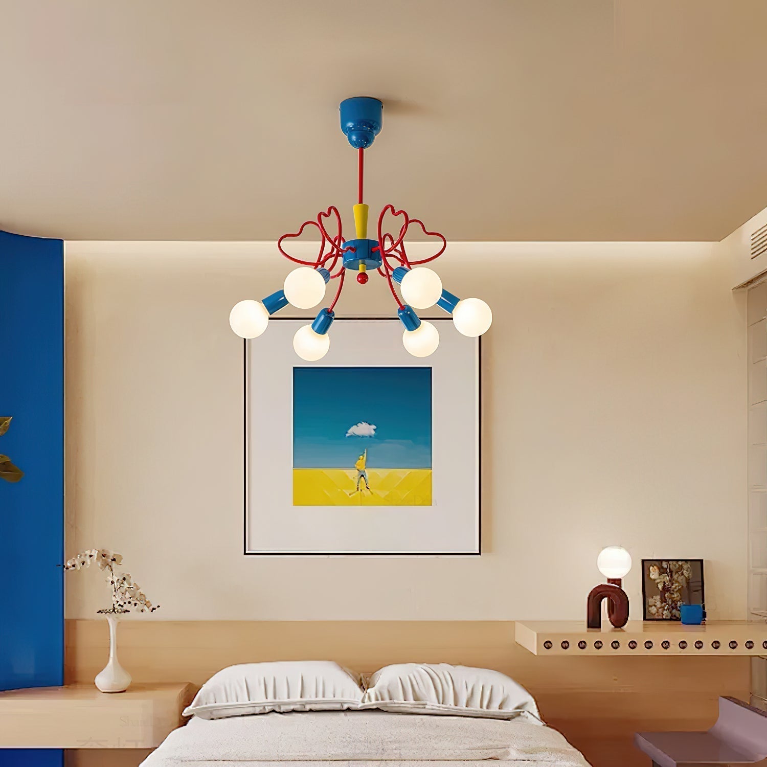 Chandelier Heart-Shaped Playful - Letslighting