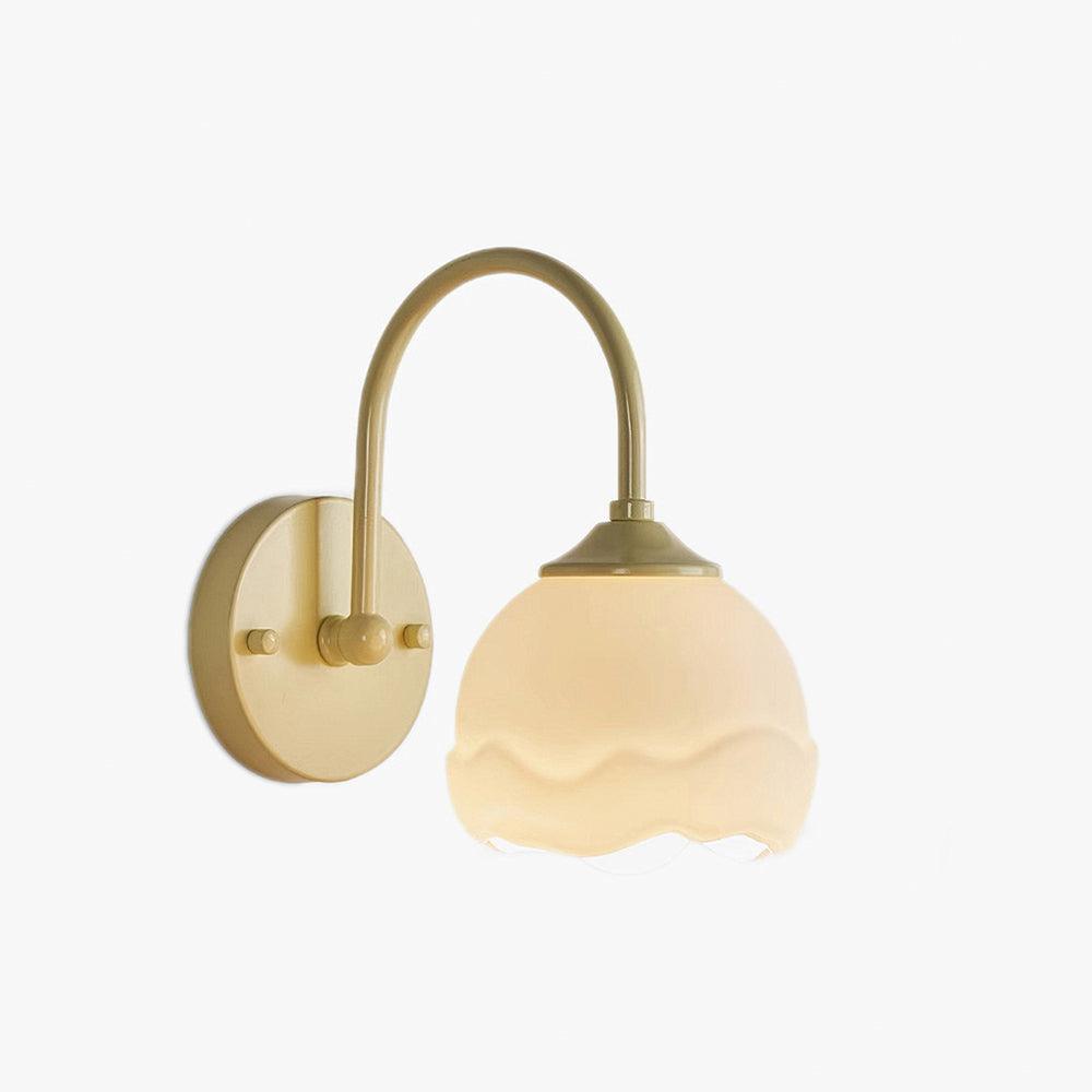 Milk White Floral Wall Lamp - Letslighting