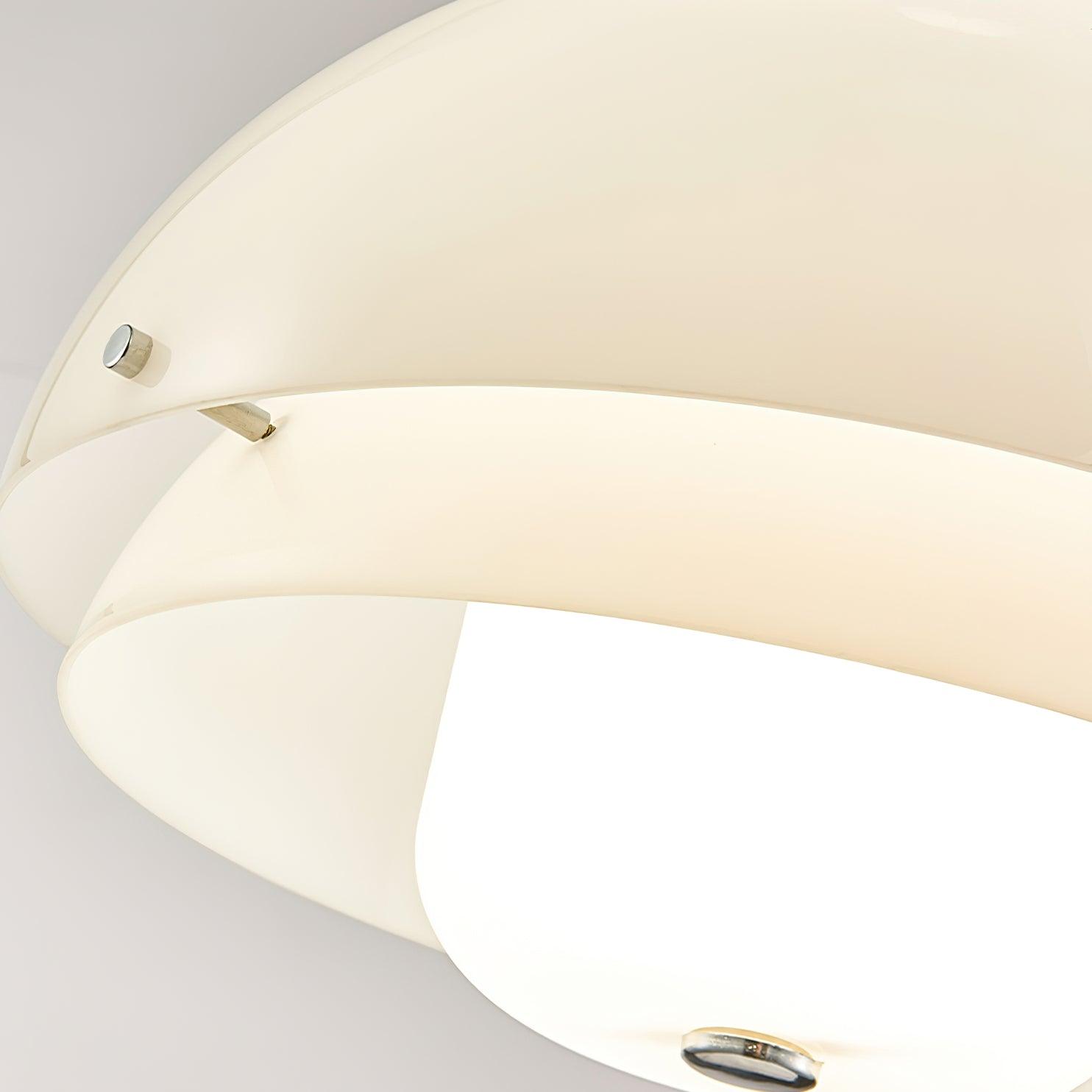 Milk White Layer Pendant Lamp - Letslighting