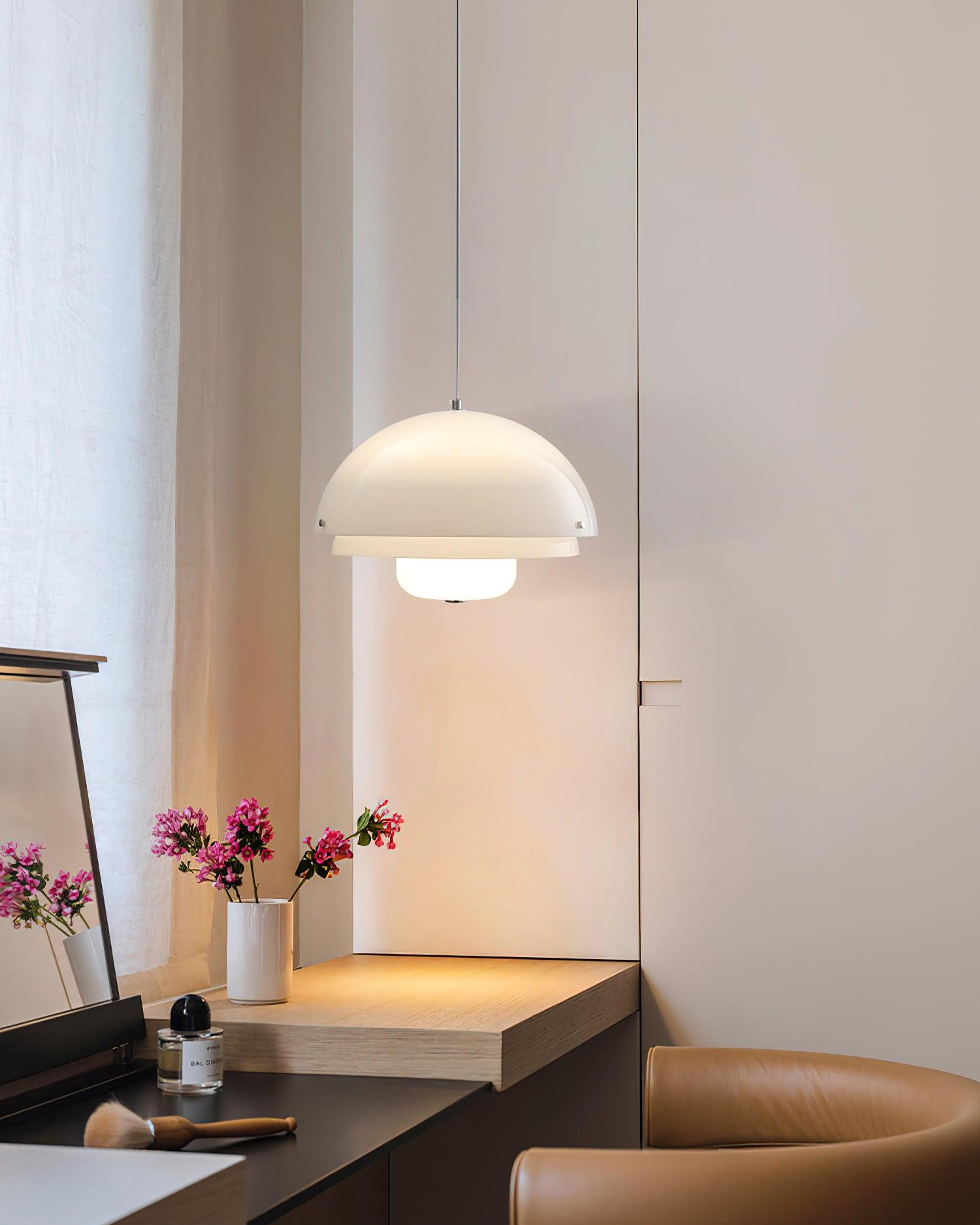 Milk White Layer Pendant Lamp - Letslighting