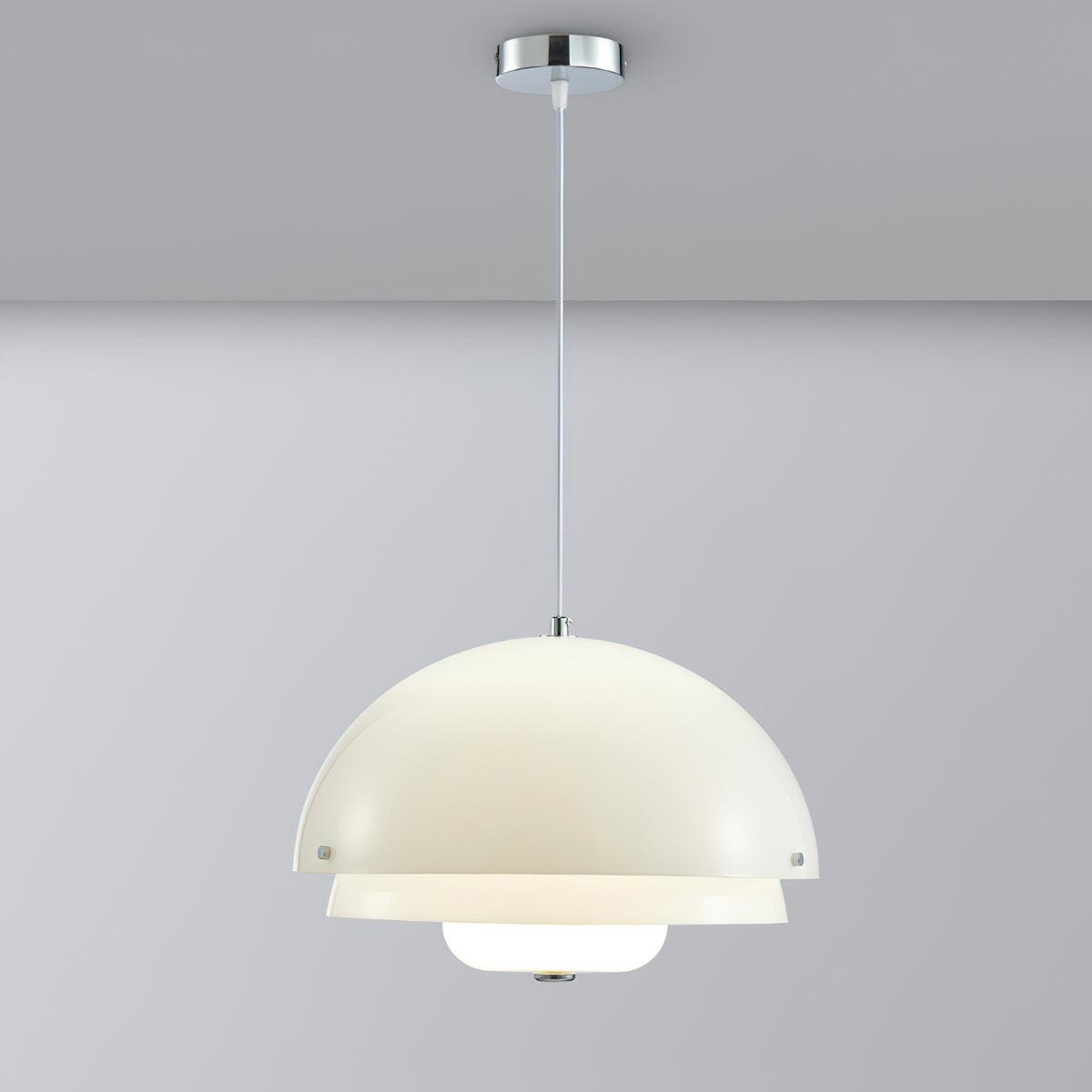 Milk White Layer Pendant Lamp - Letslighting