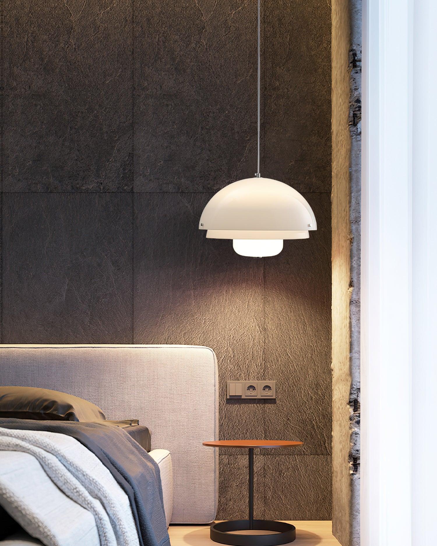 Milk White Layer Pendant Lamp - Letslighting