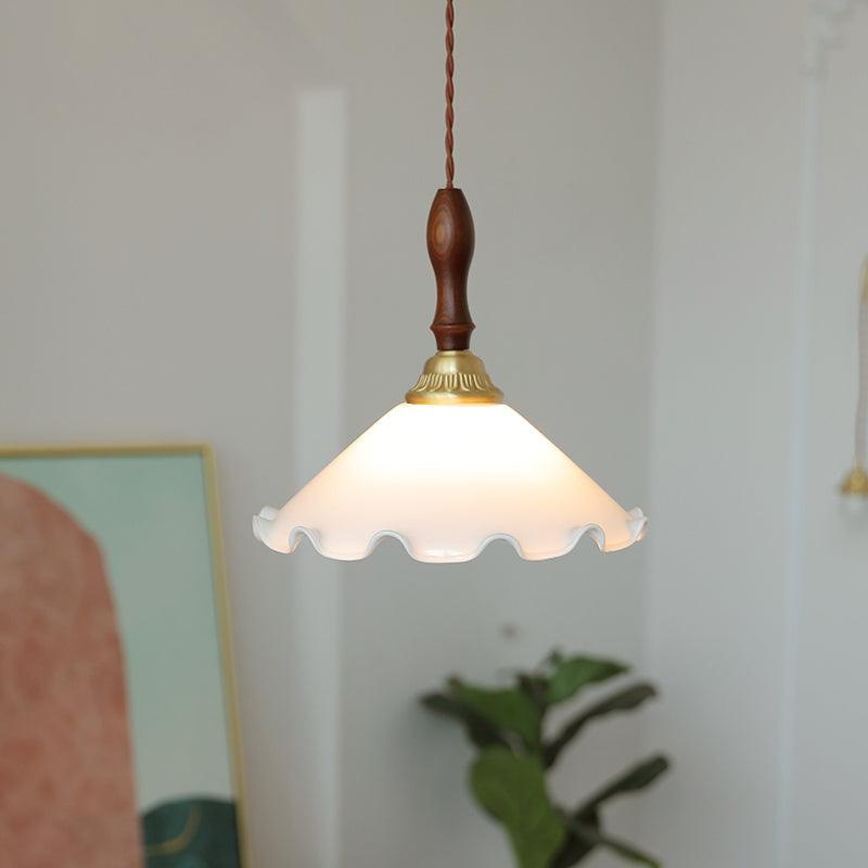 Milky Flower Pendant Light - Letslighting
