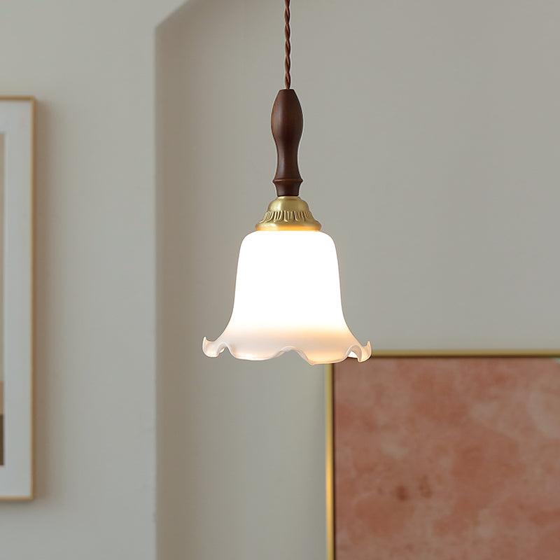 Milky Flower Pendant Light - Letslighting
