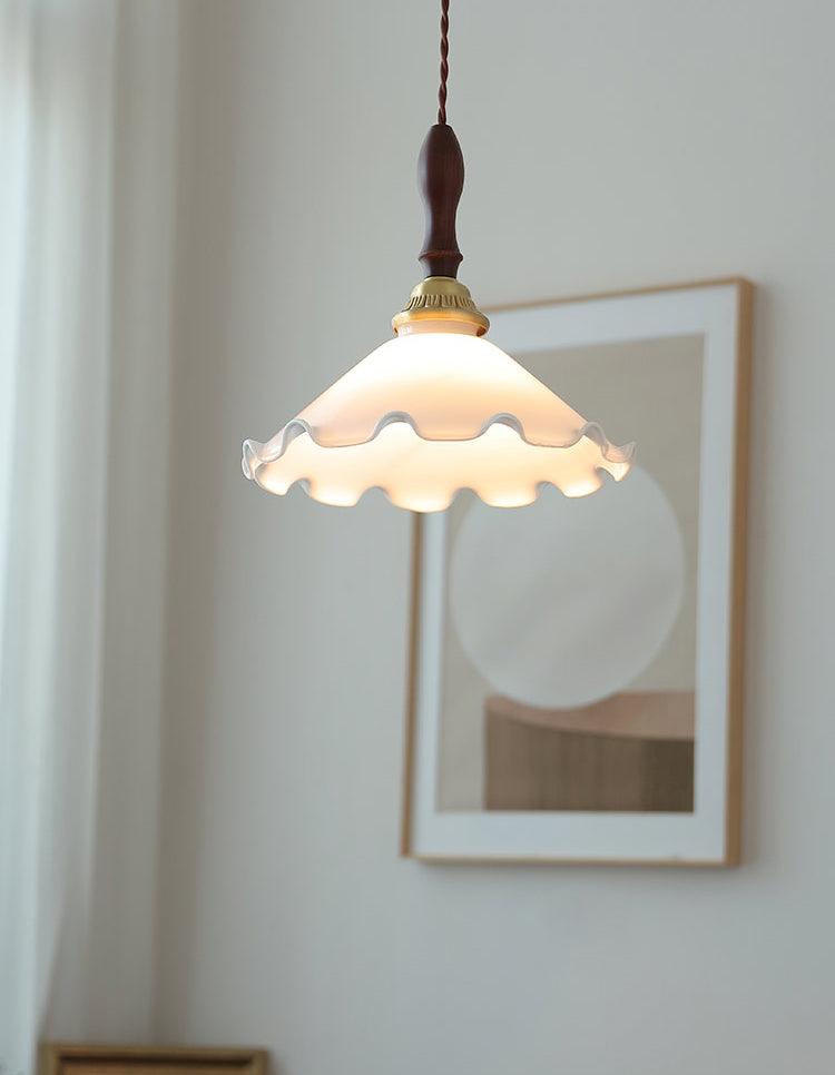 Milky Flower Pendant Light - Letslighting