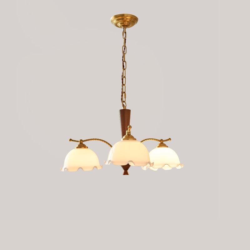 Daisy Vintage Glass Chandelier - Letslighting