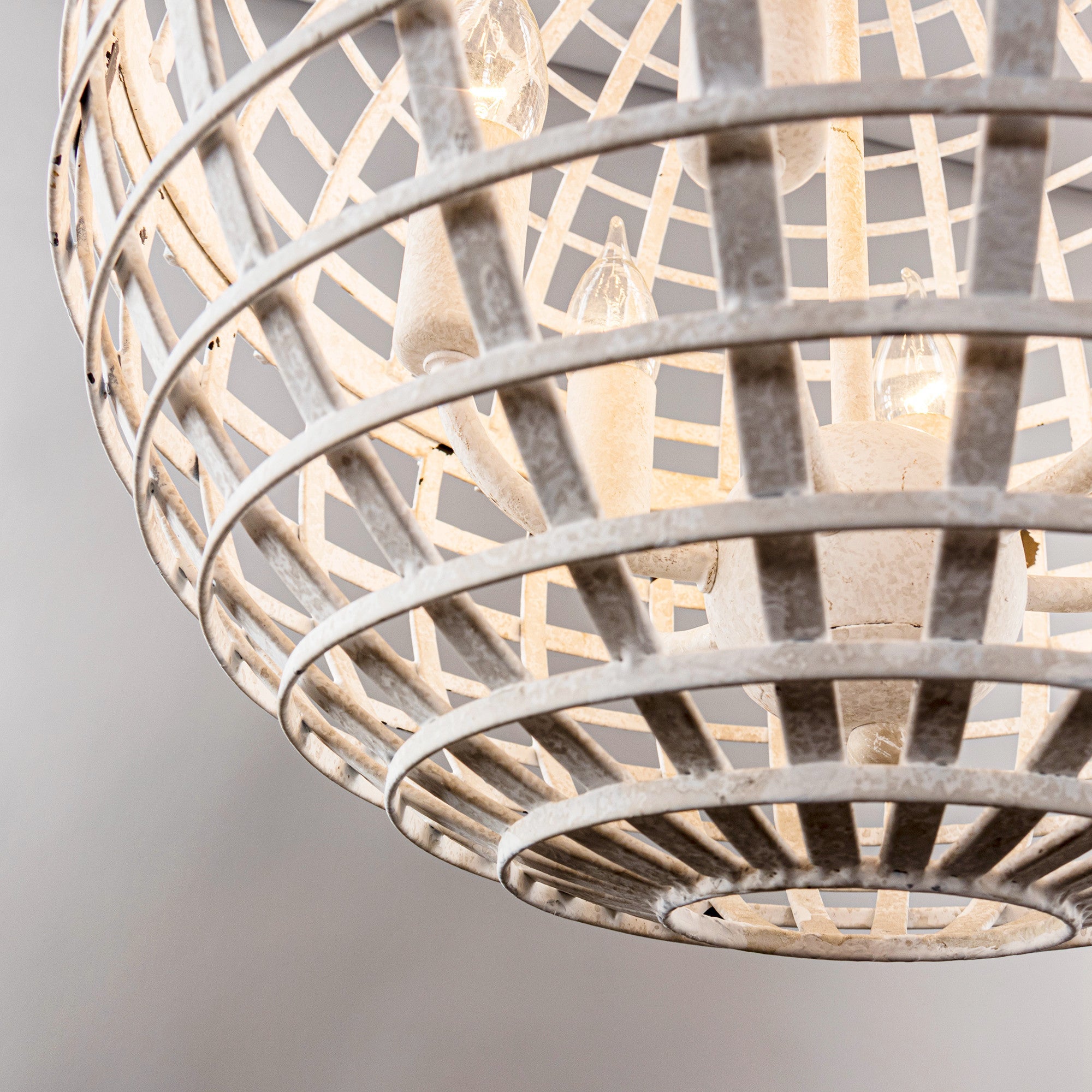 Virinia Individual Creativity Globe Metal Pendant Lamp - Lamp Copper