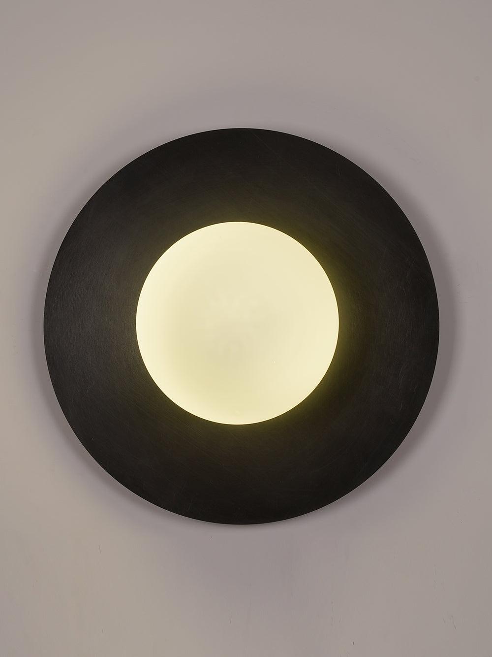 Round Glass Art Wall Lamp - Letslighting