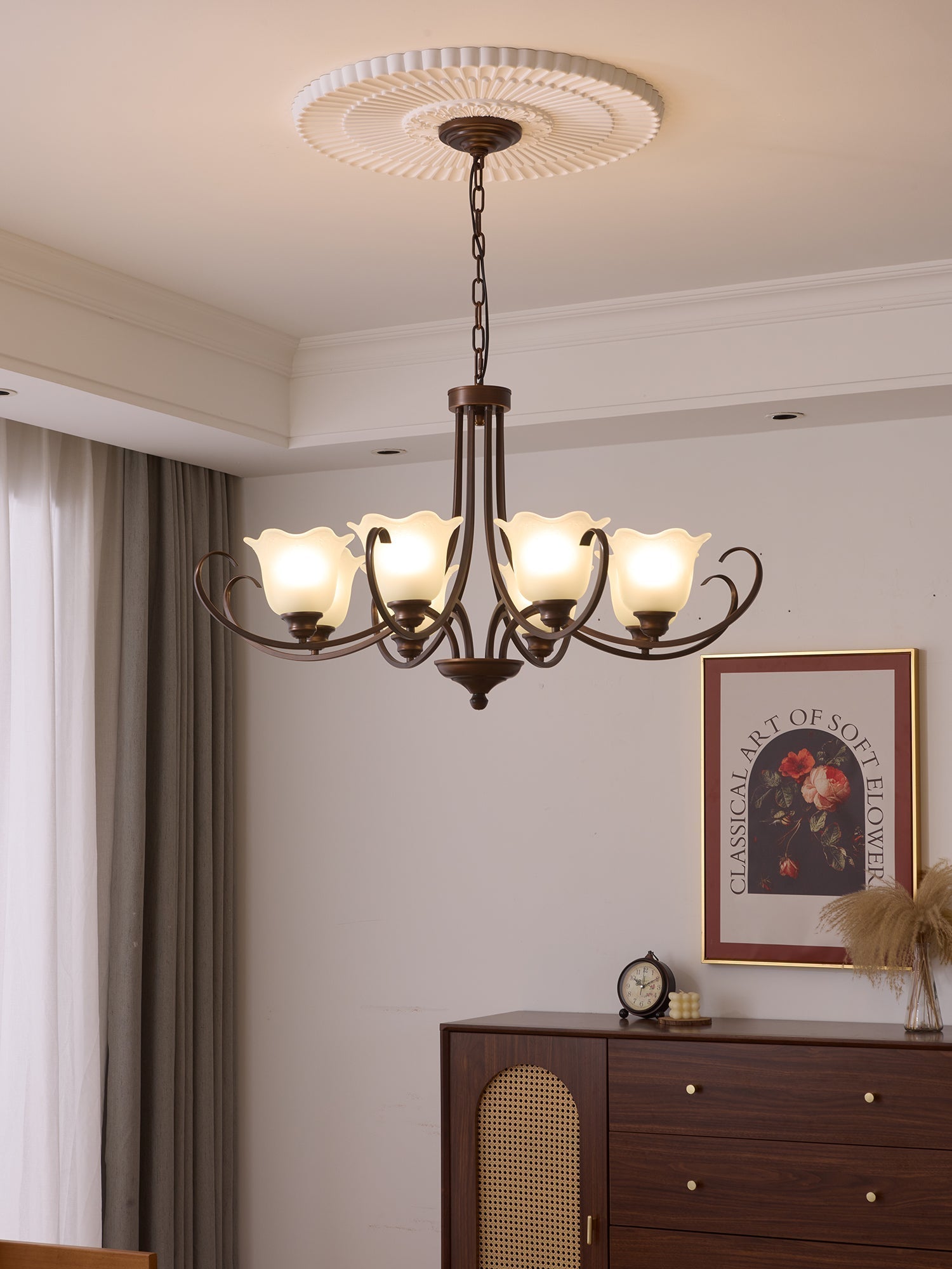 Mireille Floral Chandelier - Letslighting
