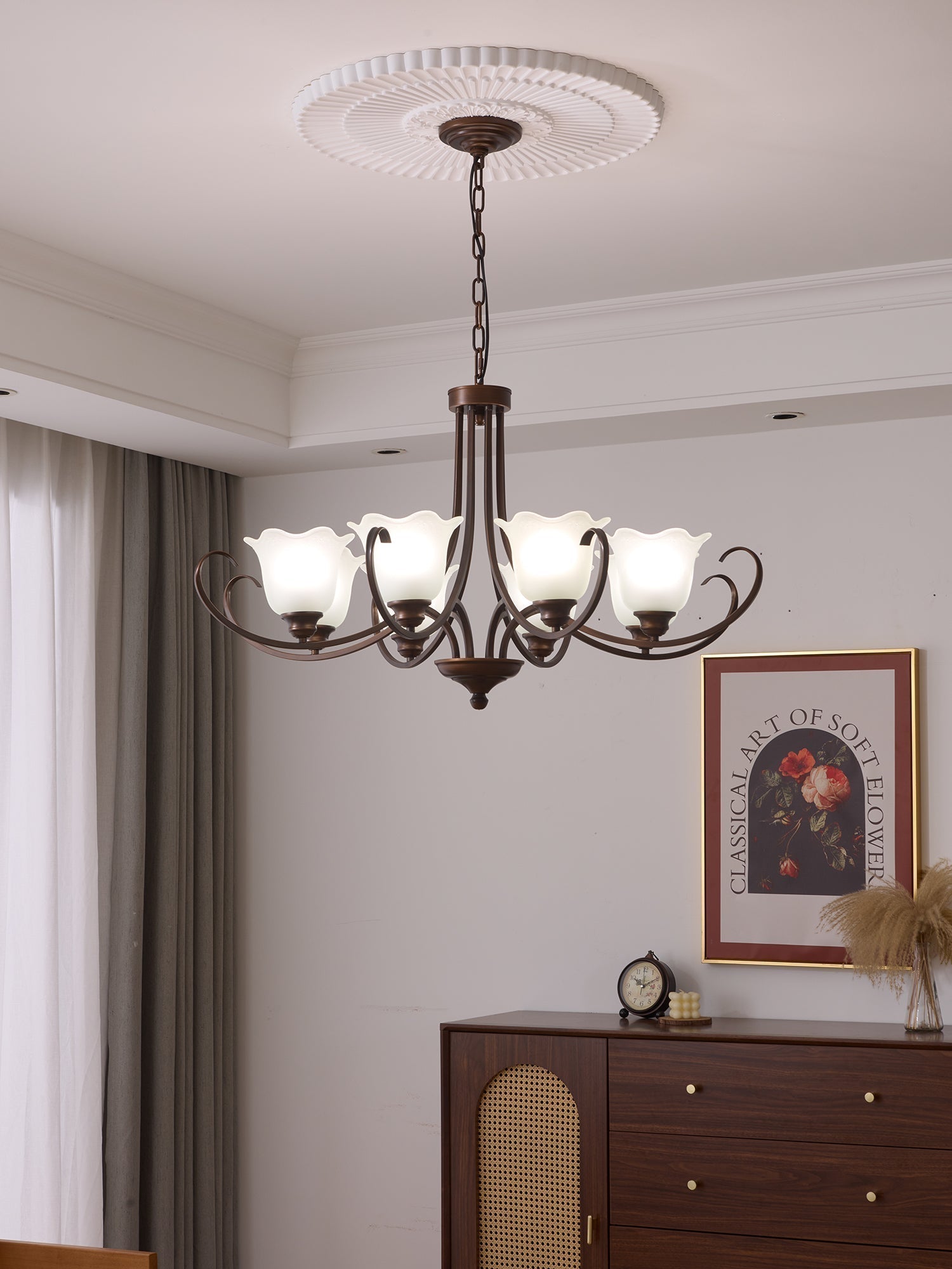 Mireille Floral Chandelier - Letslighting