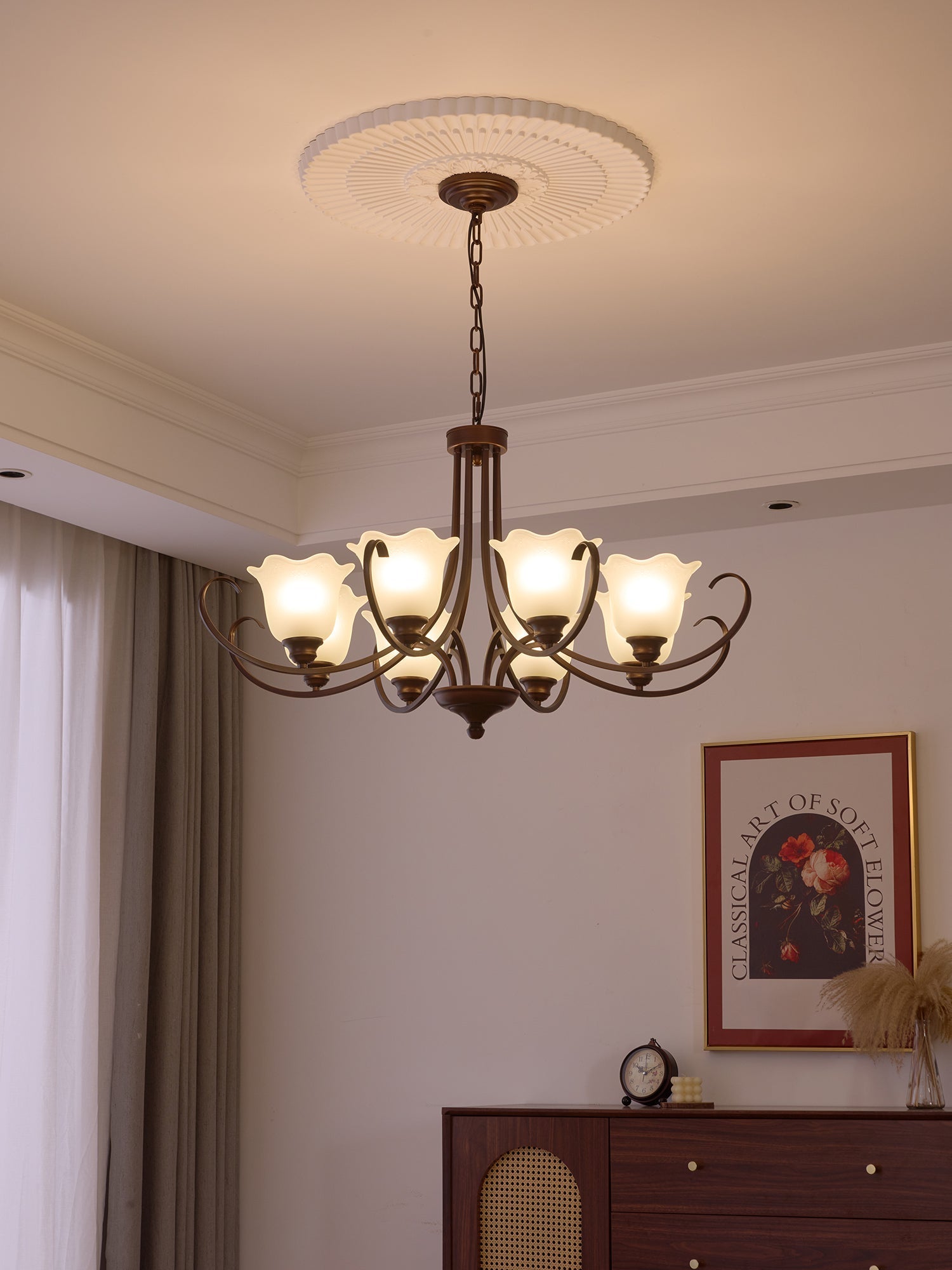 Mireille Floral Chandelier - Letslighting