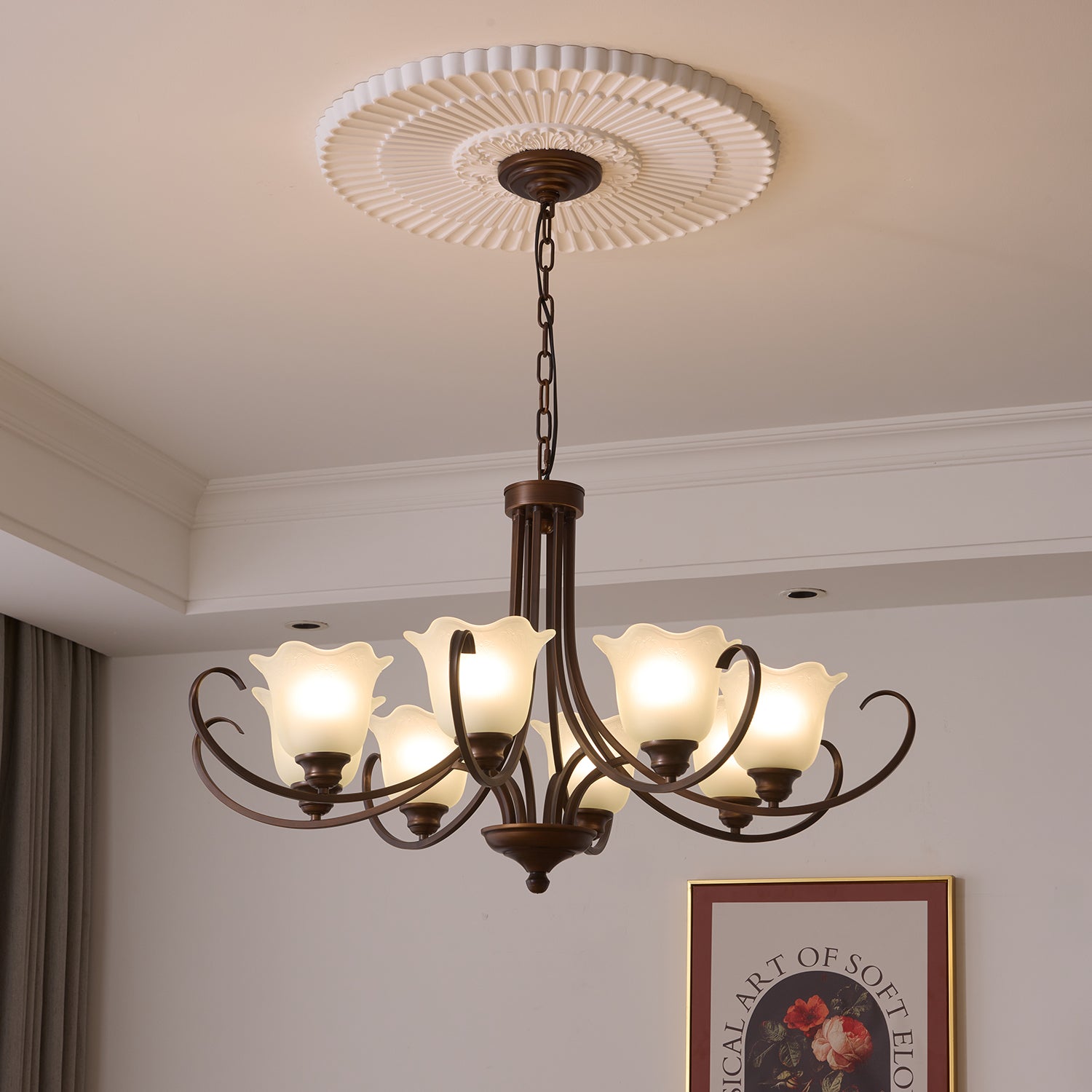 Mireille Floral Chandelier - Letslighting